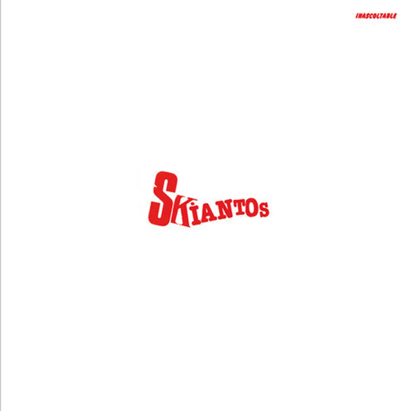 Skiantos LP Vinyl - Inascoltable