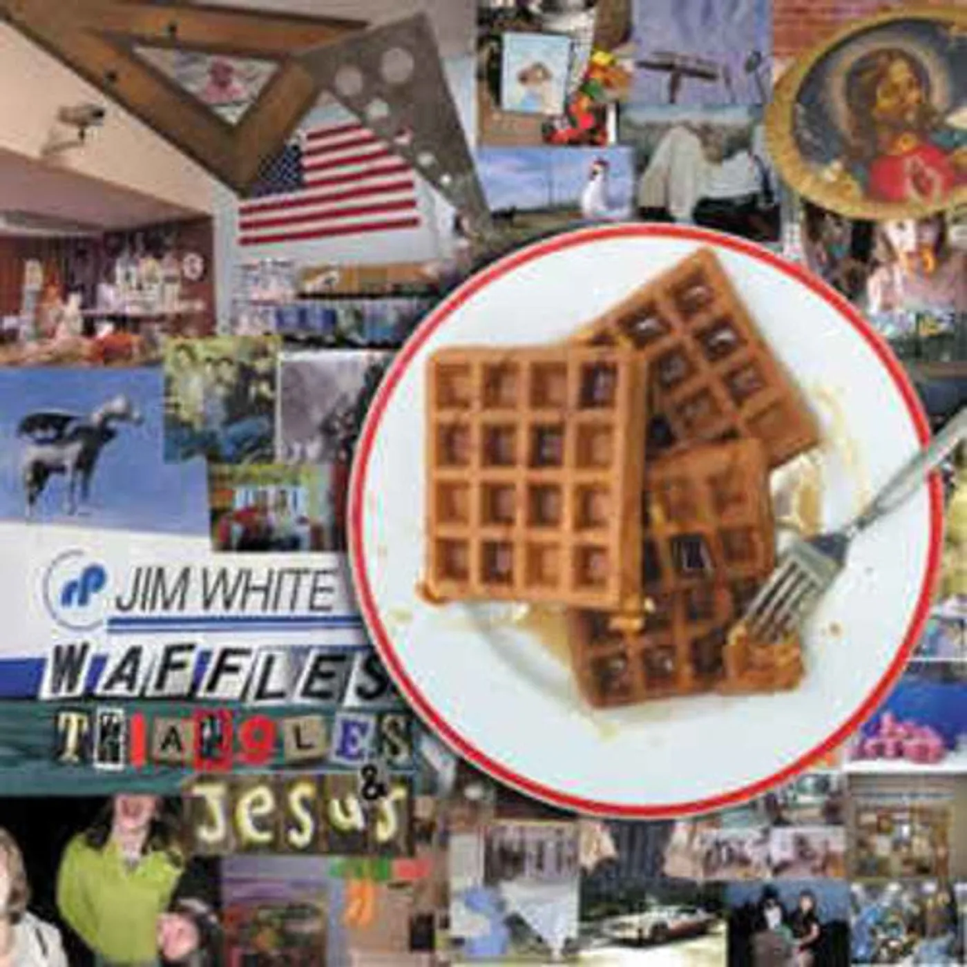 Jim White LP Vinyl - Waffles Triangles & Jesus
