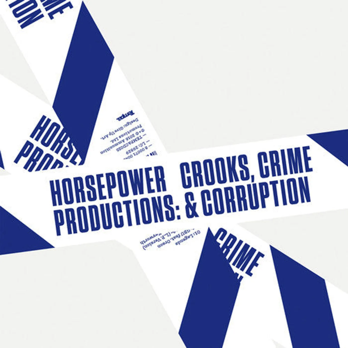 Horsepower Productions LP Vinyl - Crooks Crime & Corruption