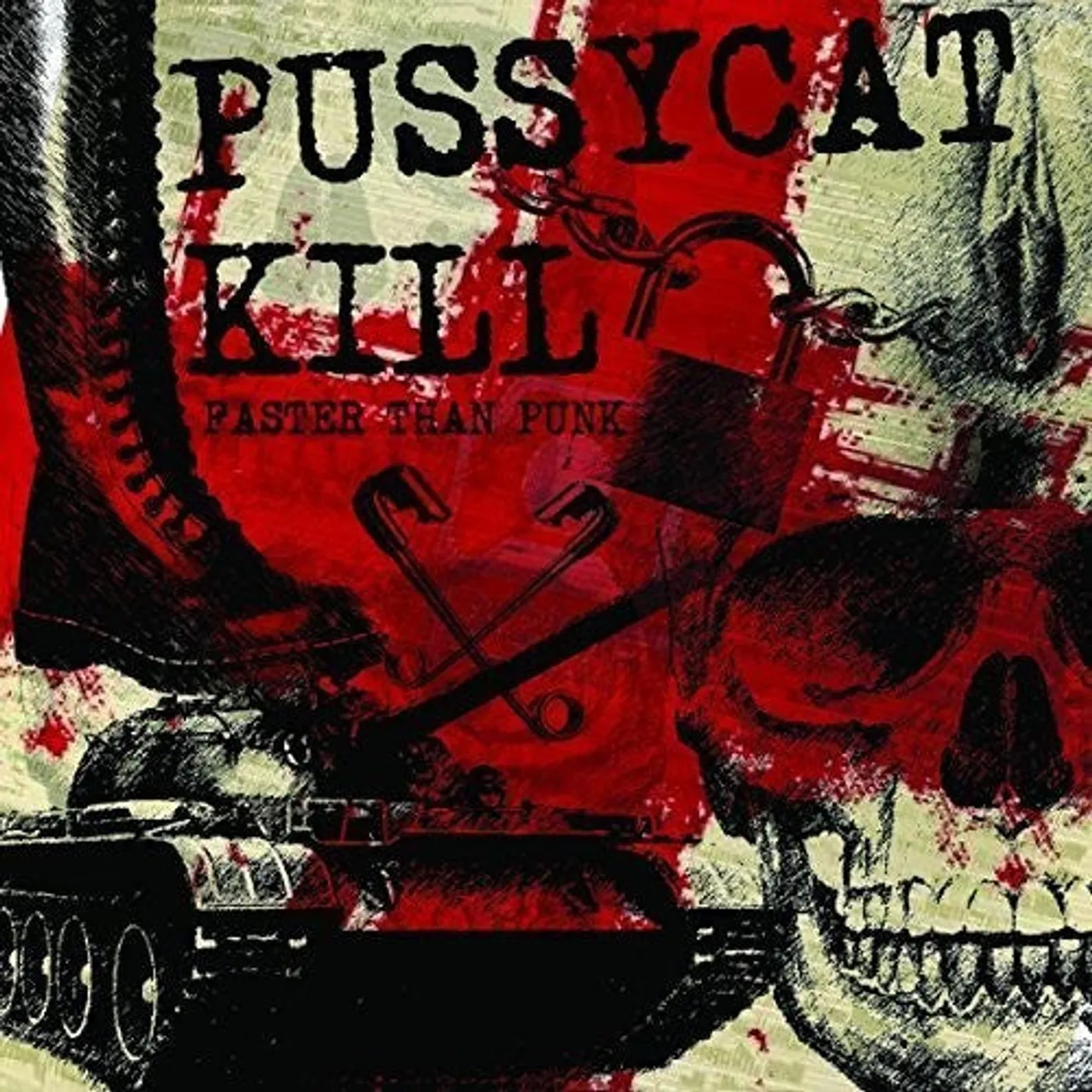 Pussycat Kill LP Vinyl - Faster Than Punk