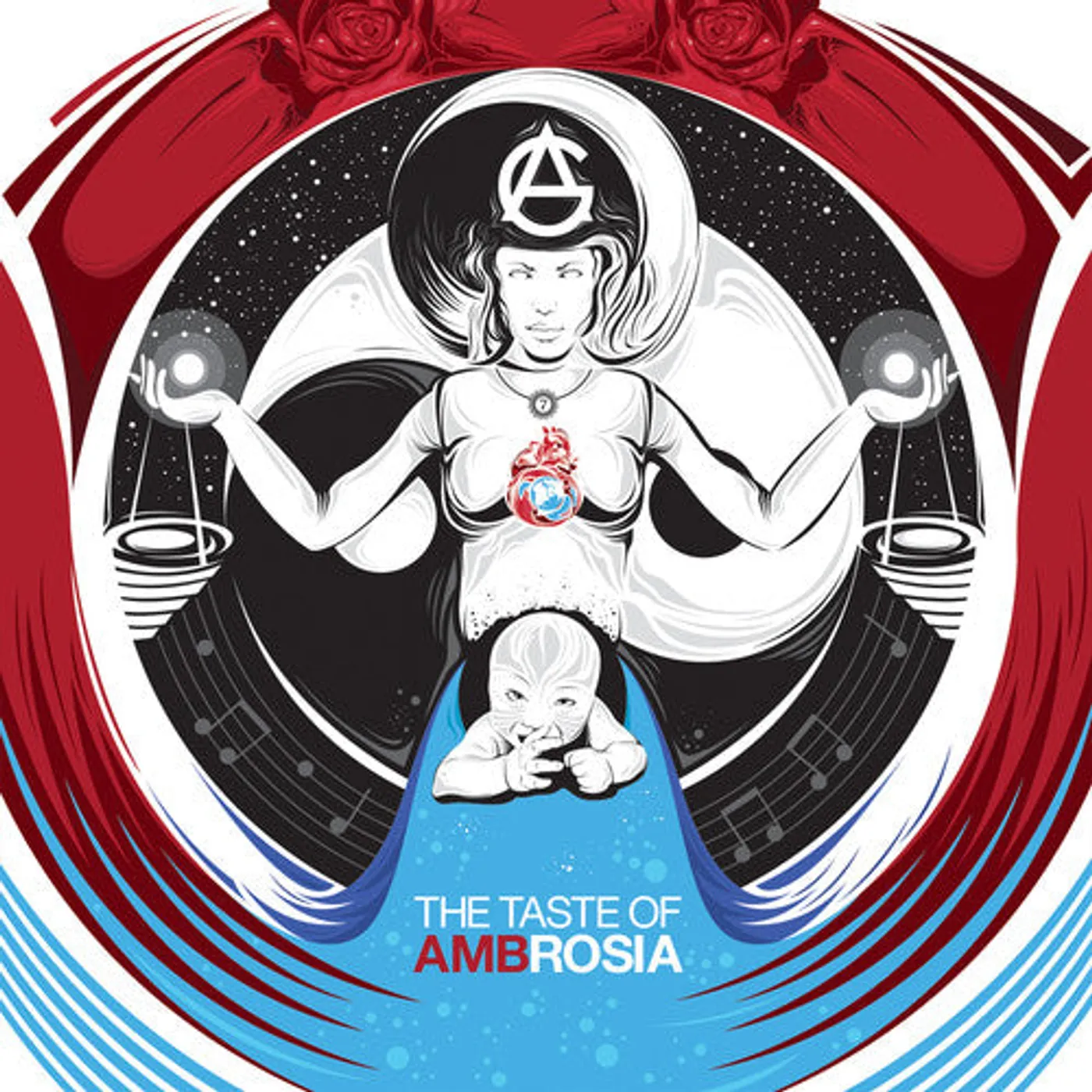 A.G. LP Vinyl - The Taste Of Ambrosia - Red (Red)
