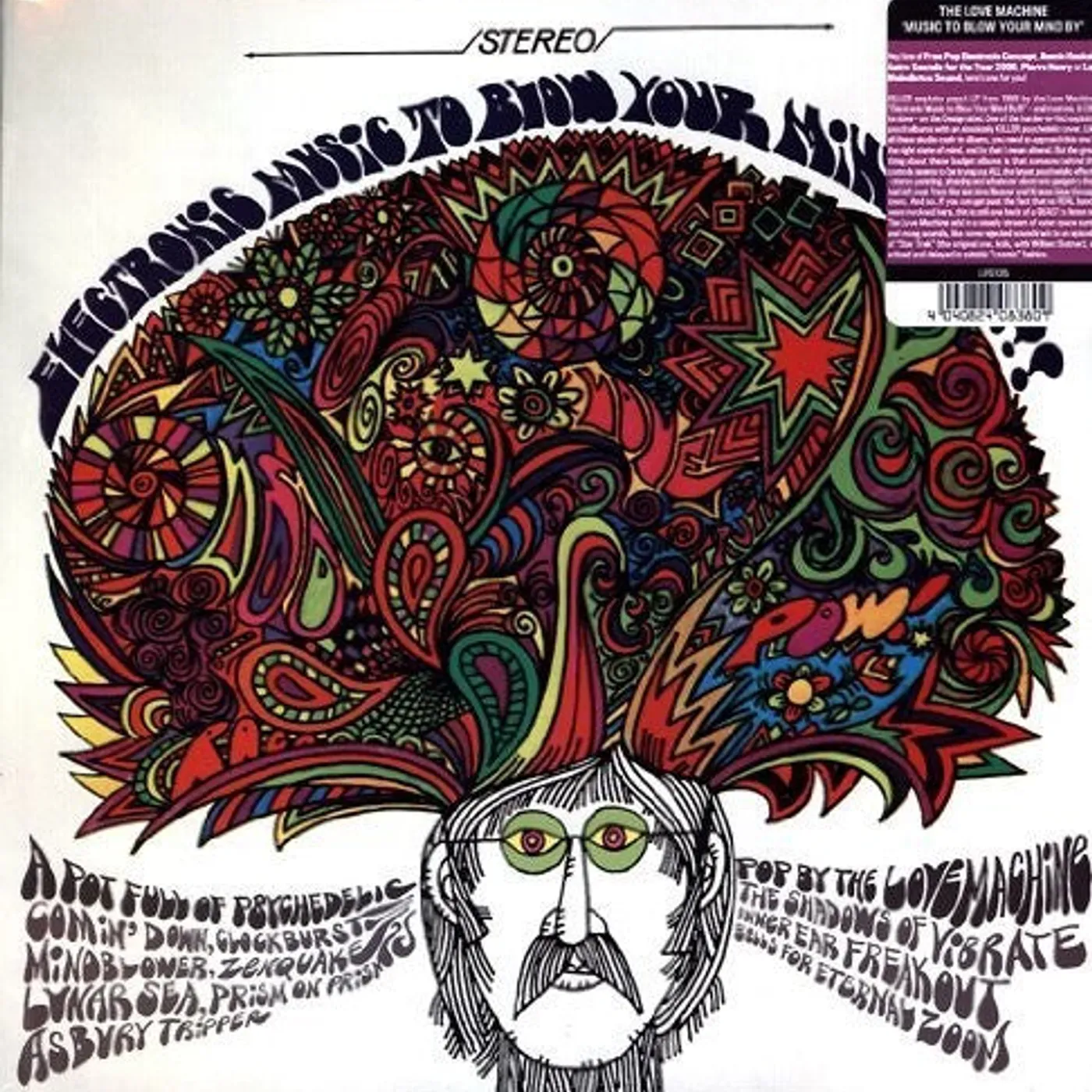 Love Machine LP Vinyl - Electronic Music To Blow Your Mind By (Ita)