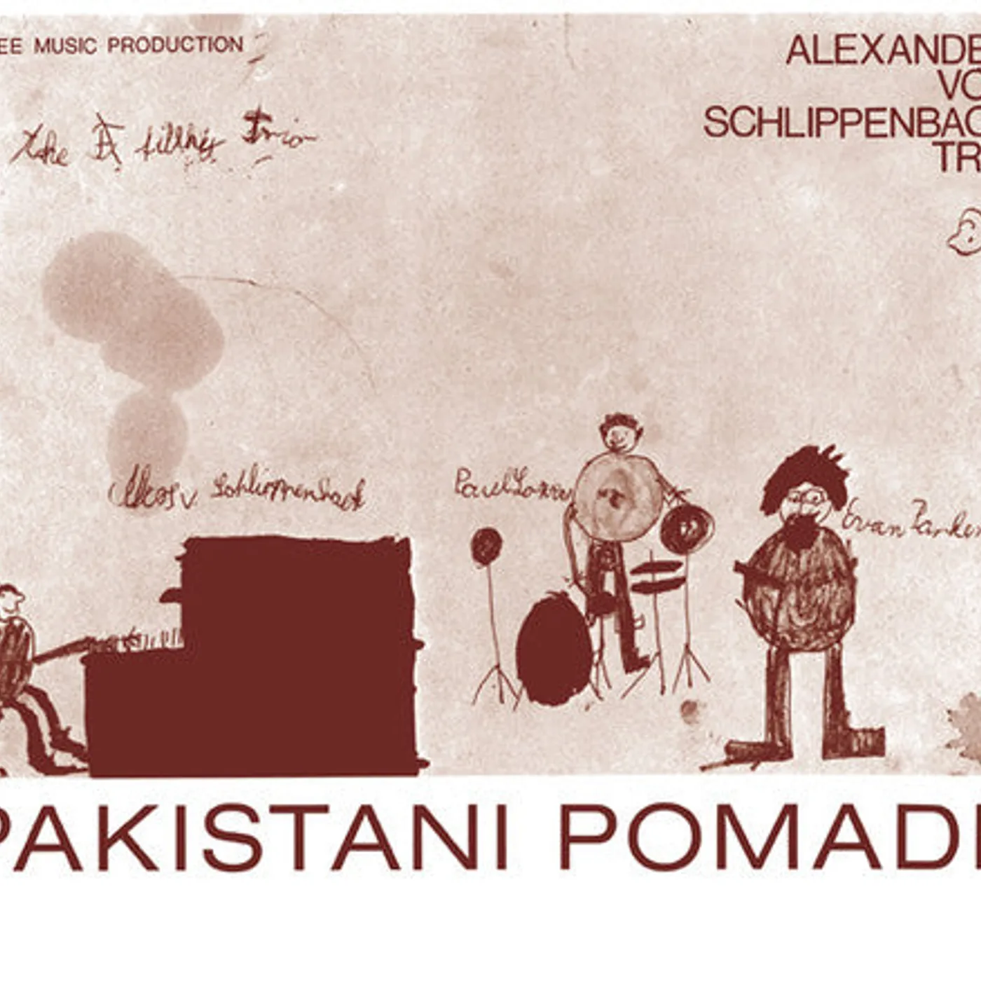 Schlippenbach Trio LP Vinyl - Pakistani Pomade