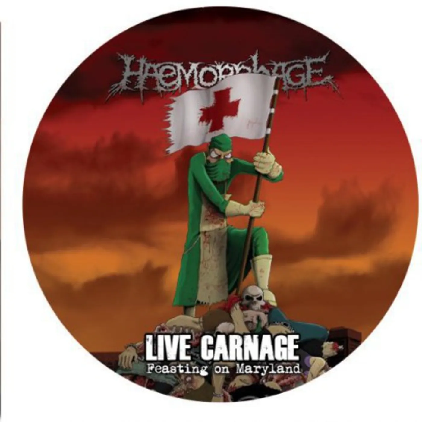 Haemorrhage LP Vinyl - Live Carnage Feasting On Maryland (Ger)