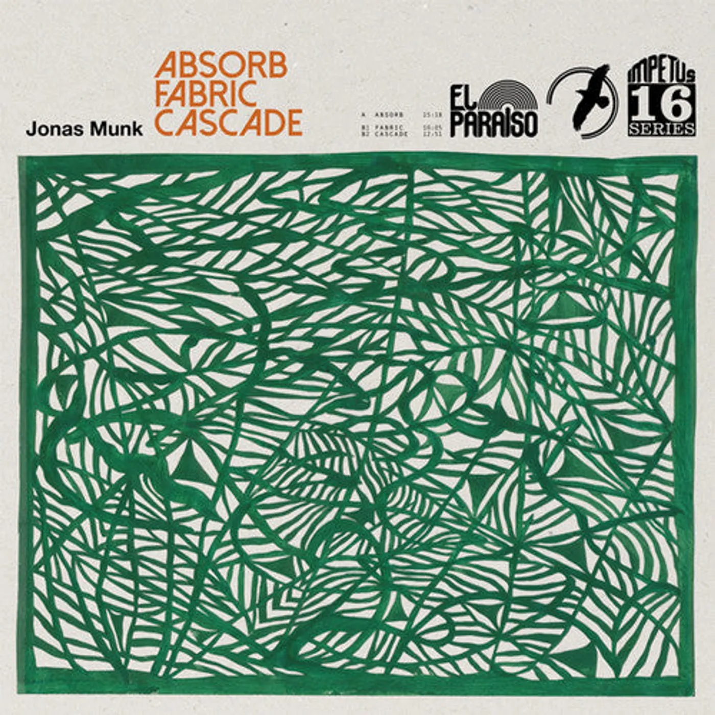 Jonas Munk LP Vinyl - Absorb / Fabric / Cascade