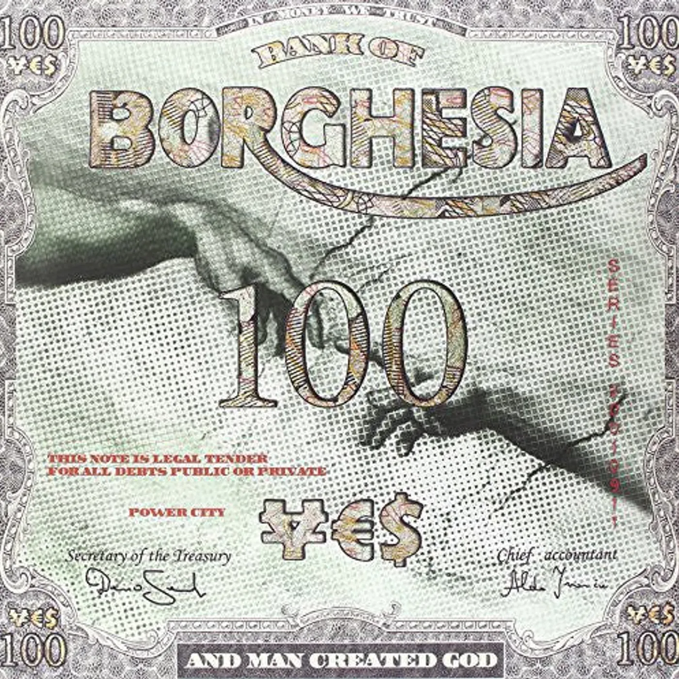 Borghesia LP Vinyl - And Man Created (Ltd)