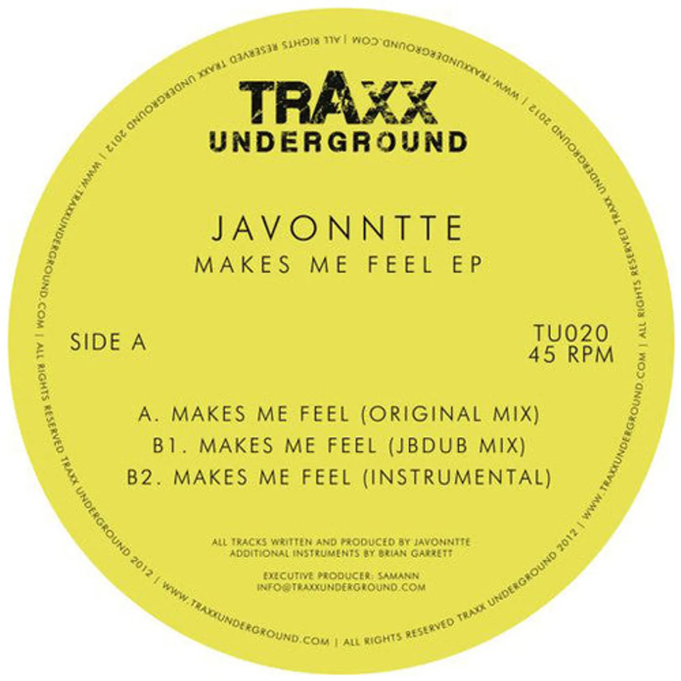 Javonntte LP Vinyl - Makes Me Feel (Ep)