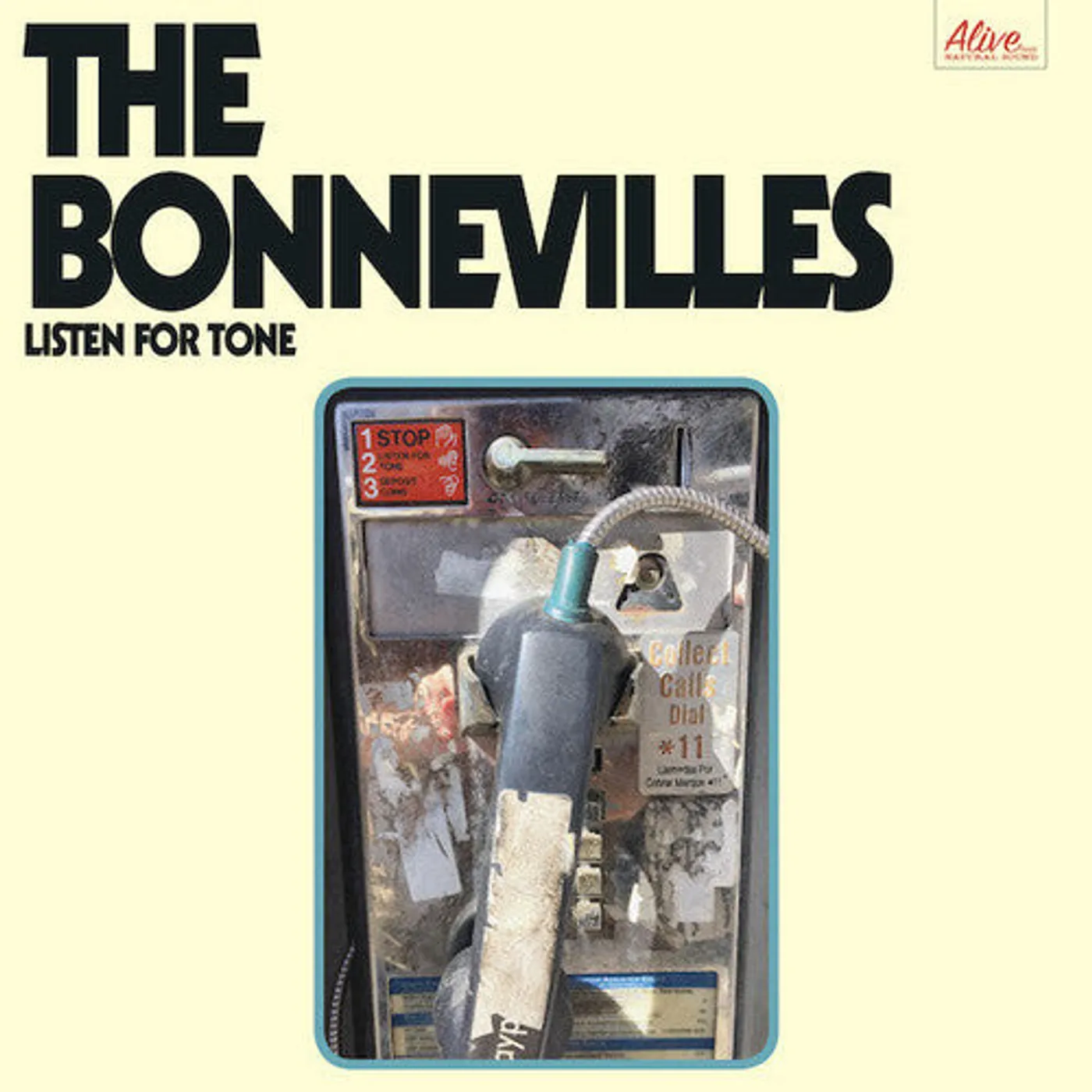 The Bonnevilles LP Vinyl - Listen For Tone (Coloured Vinyl)