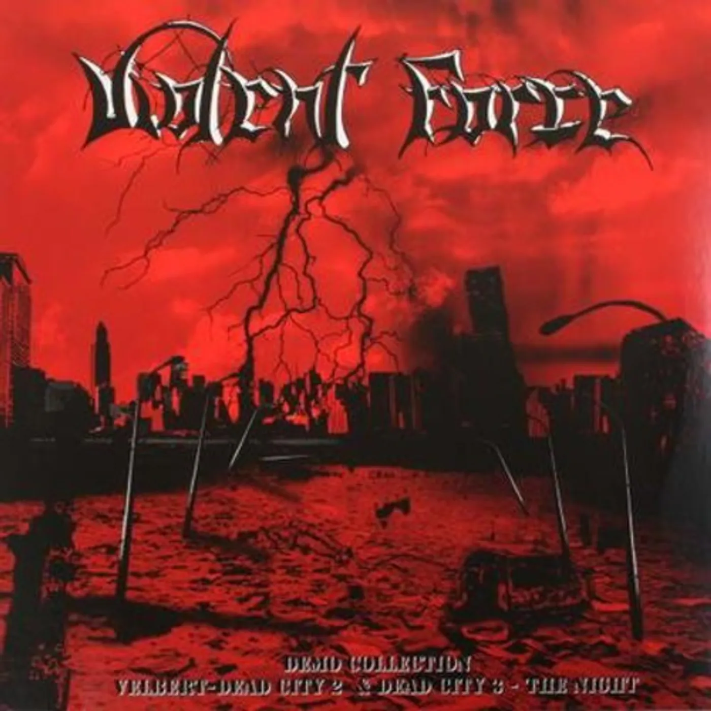 Violent Force LP Vinyl - Demo Collection-Velbert Dead City Ii & Dead City I