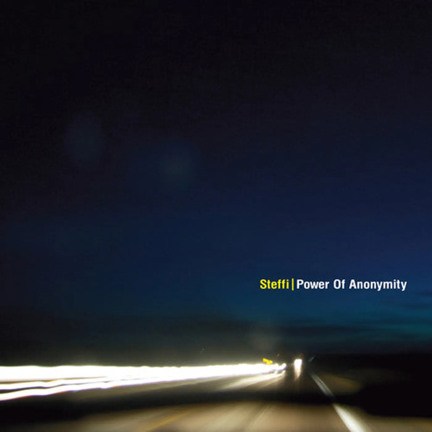 Steffi LP Vinyl - Power Of Anonymity
