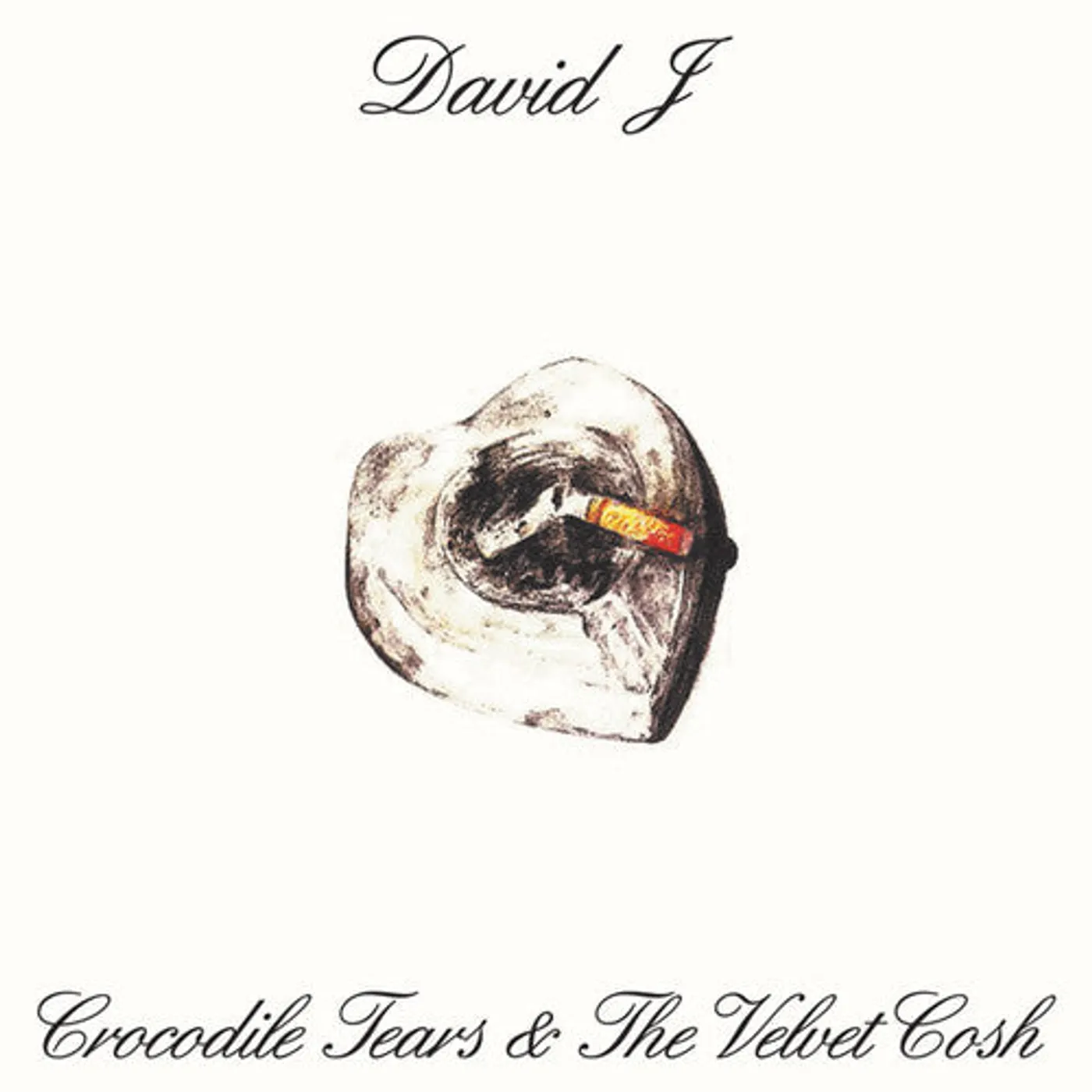 David J LP Vinyl - Crocodile Tears & Velvet Cosh