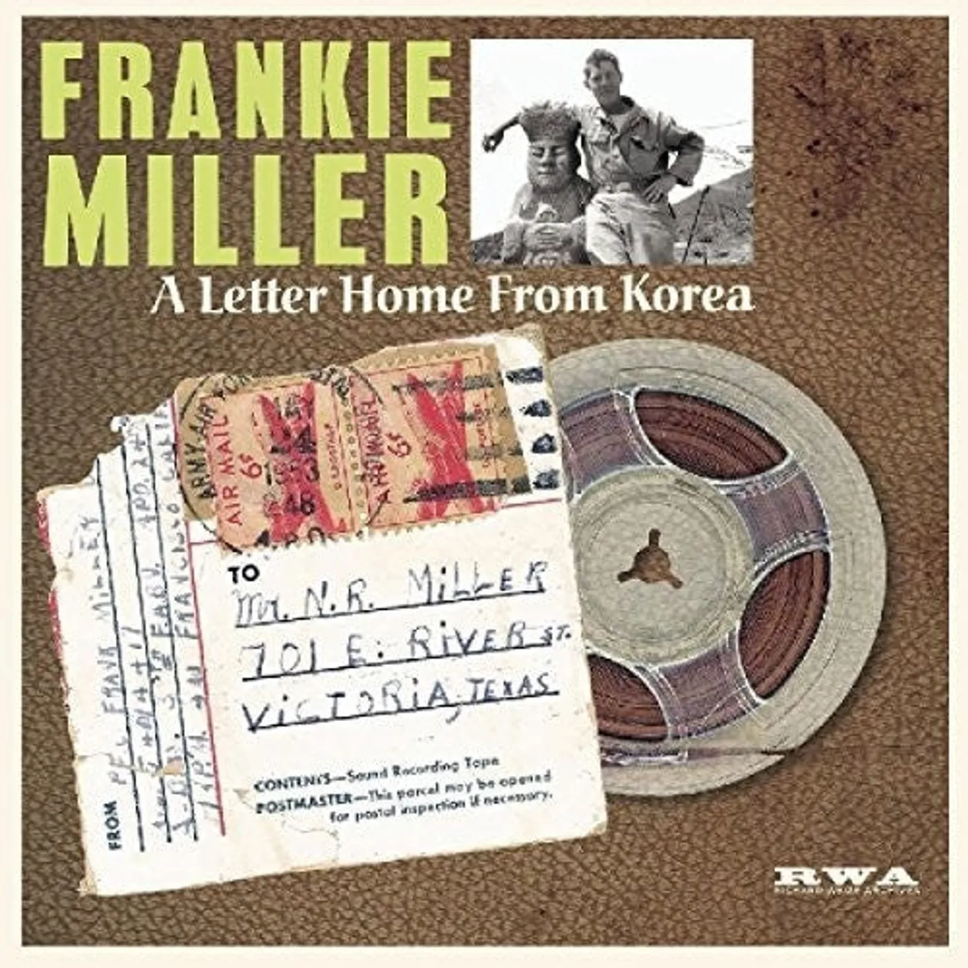 Frankie Miller LP Vinyl - Letter Home From Korea (10In)