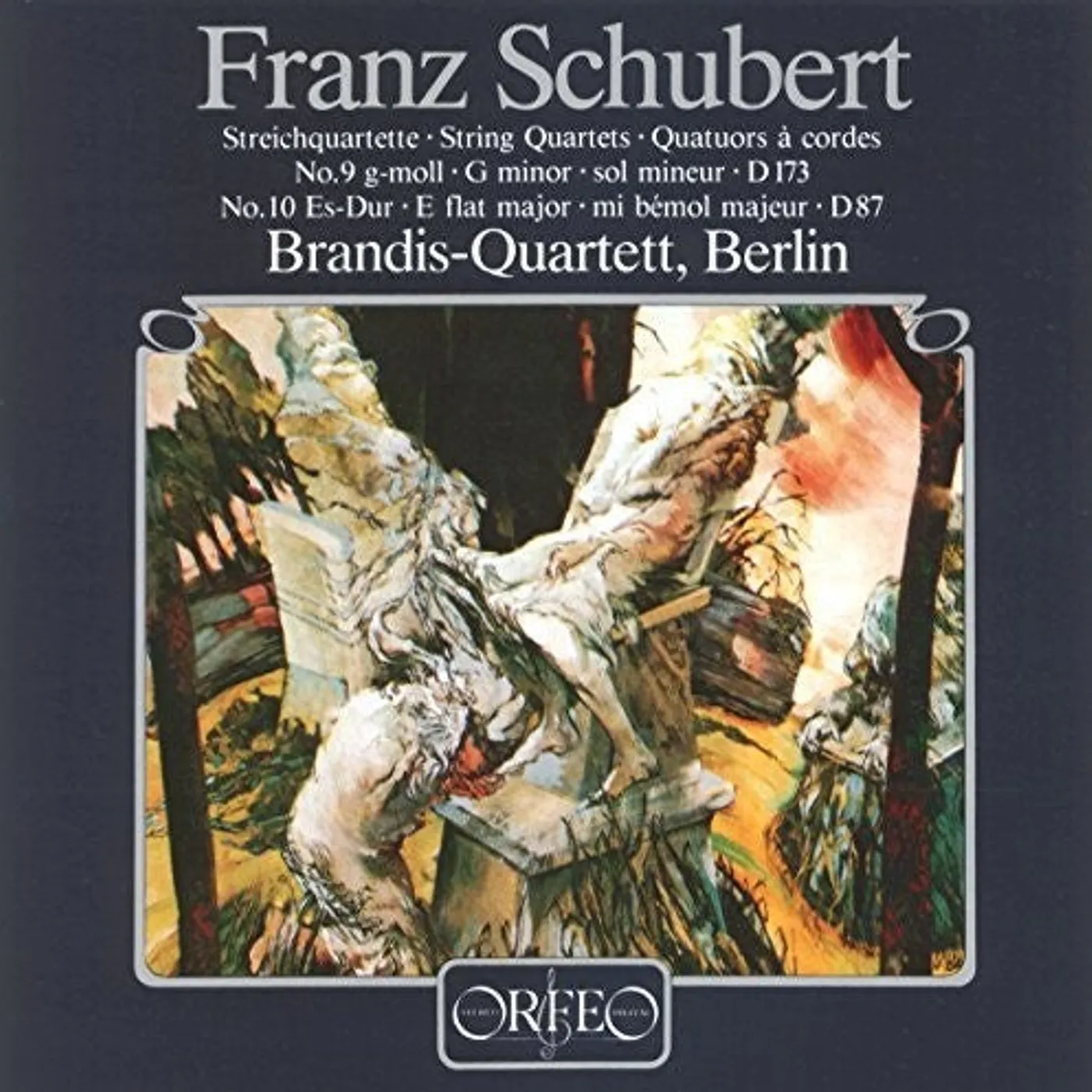 Brandis Quartett LP Vinyl - Streichquartette Nos 9 & 10