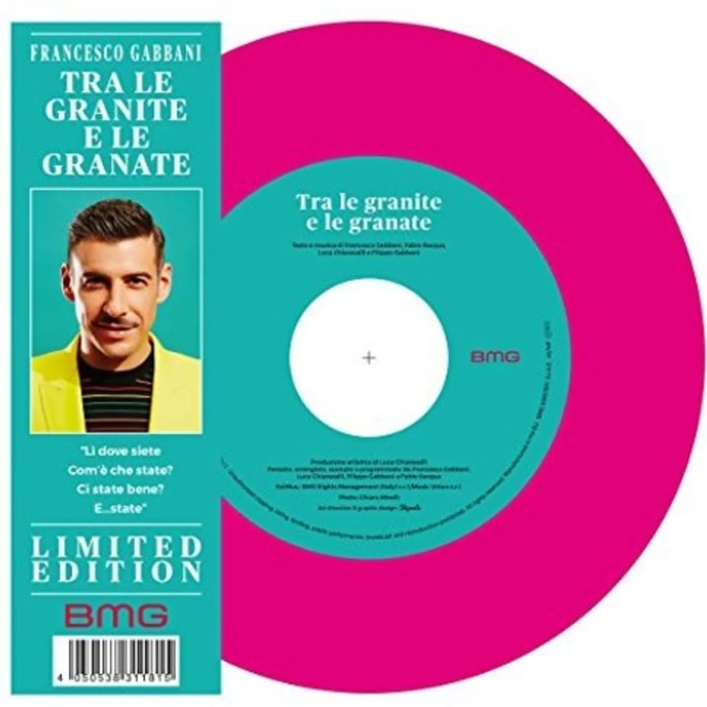 Francesco Gabbani LP Vinyl - Tra Le Granite E Le Granate (Ita)