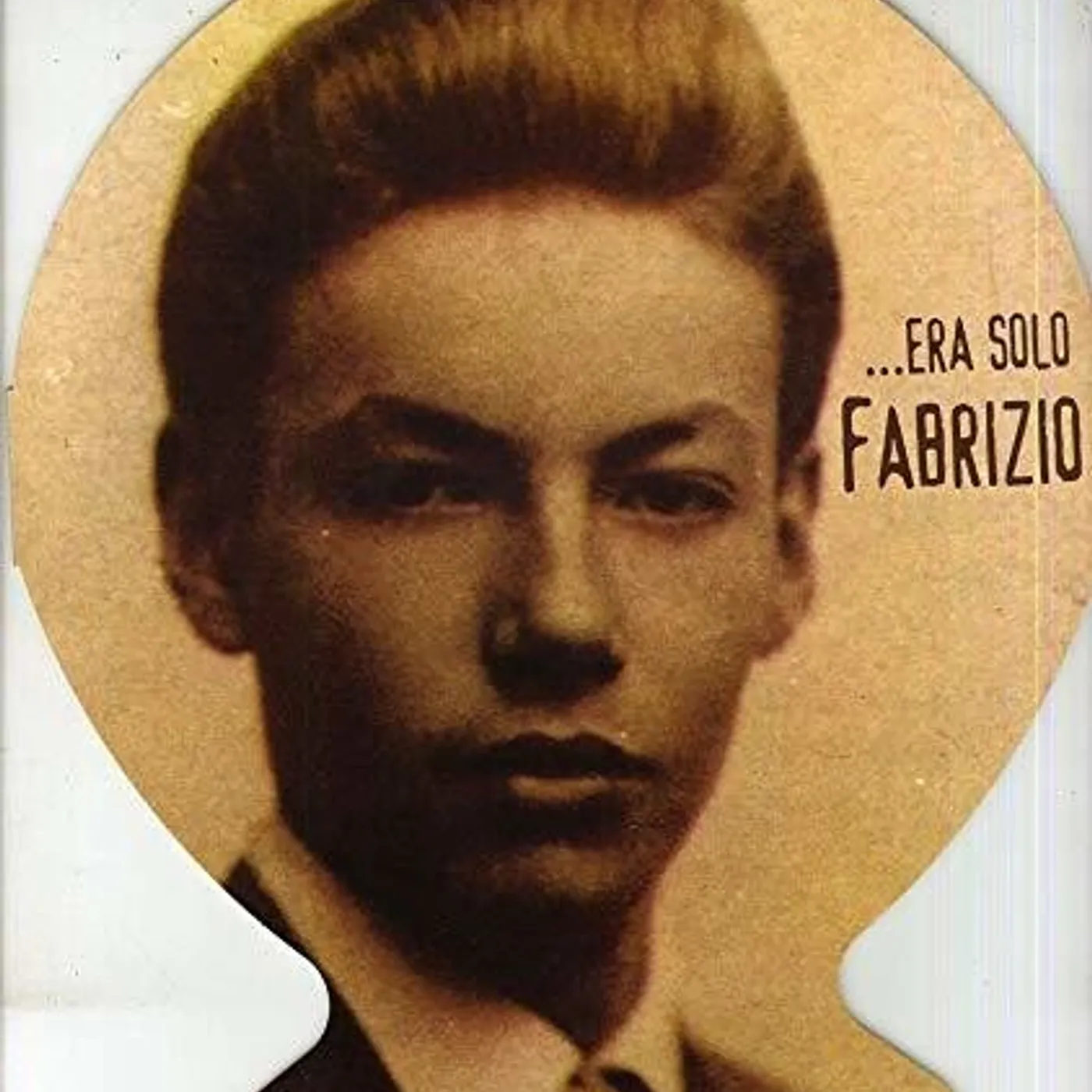 Fabrizio De André LP Vinyl - Era Solo Fabrizio (Ita)