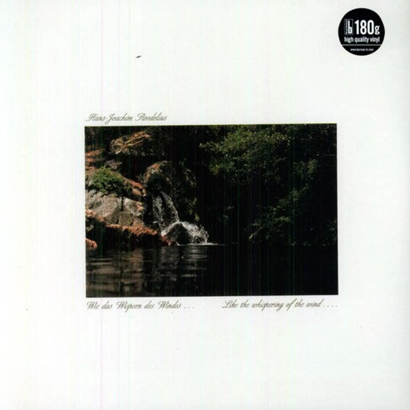 Roedelius LP Vinyl - Wie Das Wispern Des Windes Like The Whispering