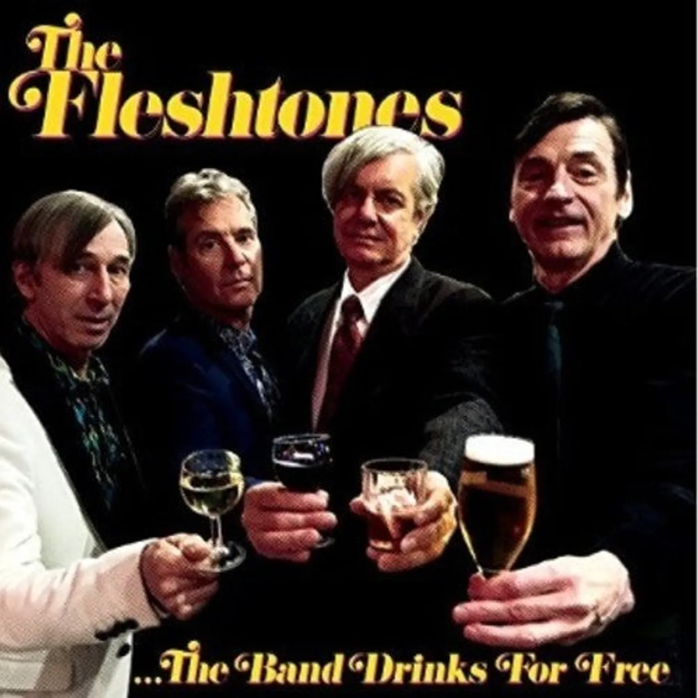 The Fleshtones LP Vinyl - Band Drinks For Free (Dlcd)