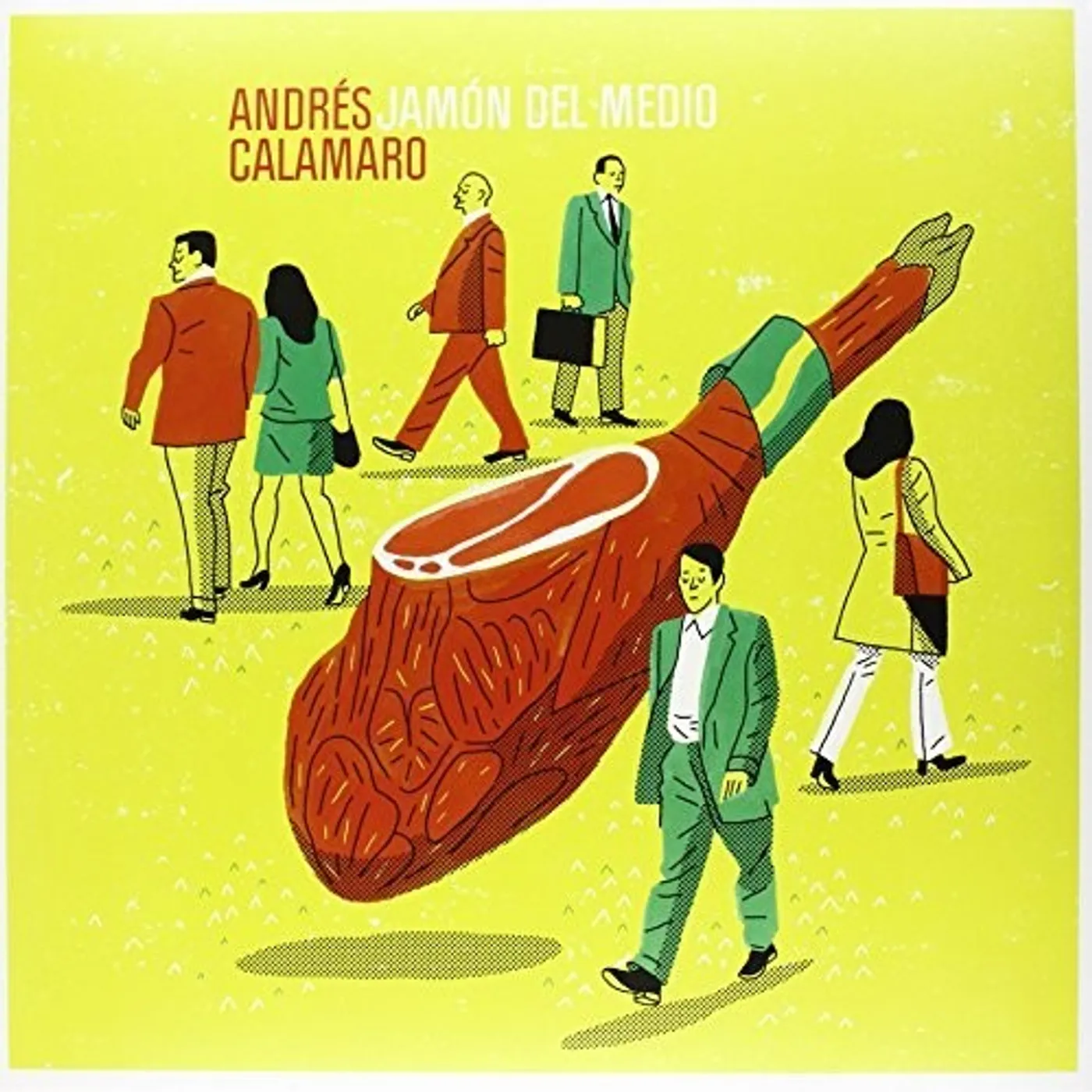 Andrés Calamaro LP Vinyl - Jamon Del Medio (Arg)