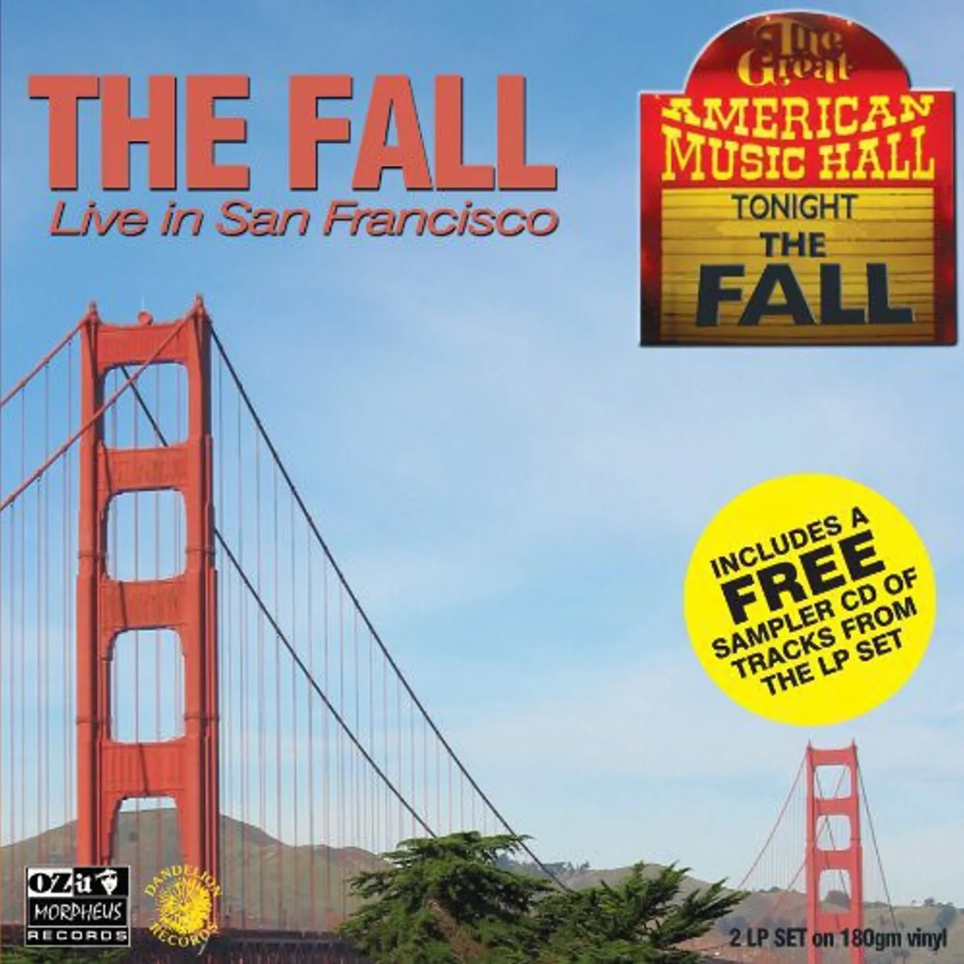The Fall LP Vinyl - Live In San Francisco (W/Cd)