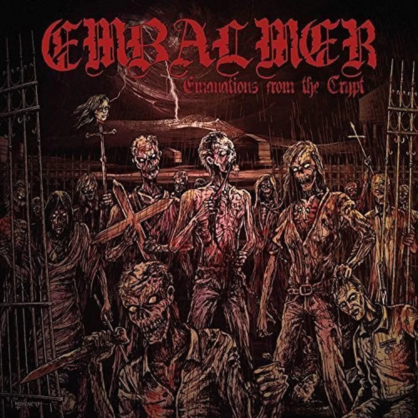 Embalmer LP Vinyl - Emanations From The Crypt