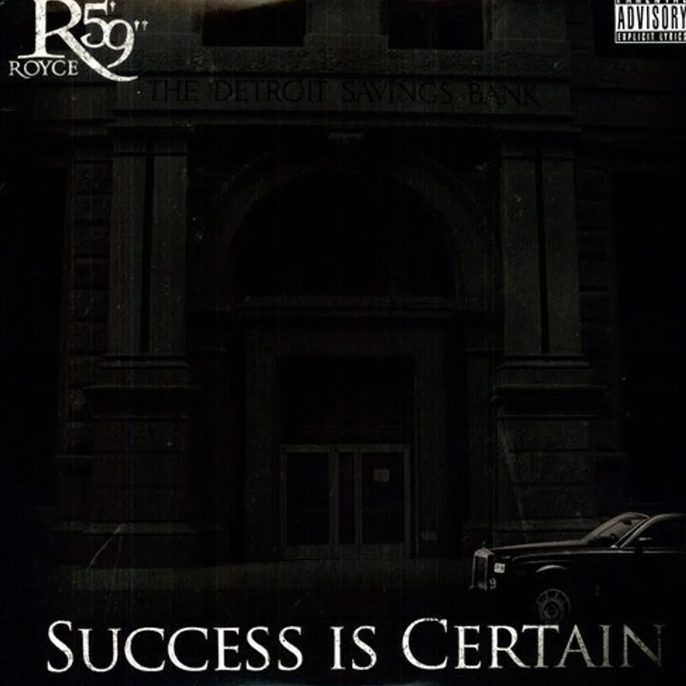 Royce Da 5'9" LP Vinyl - Success Is Certain
