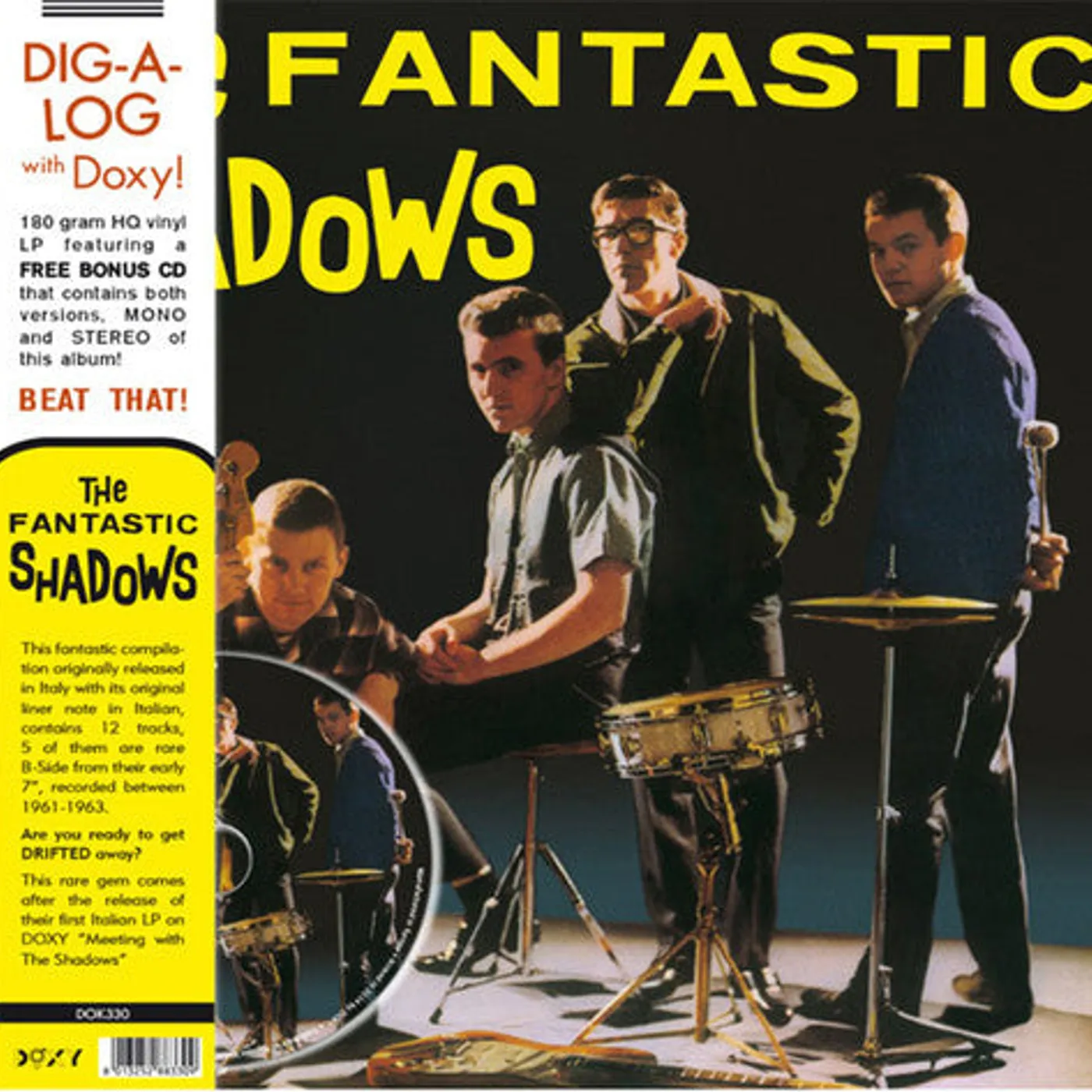 Shadows LP Vinyl - Fantastic Shadows (W/Cd)