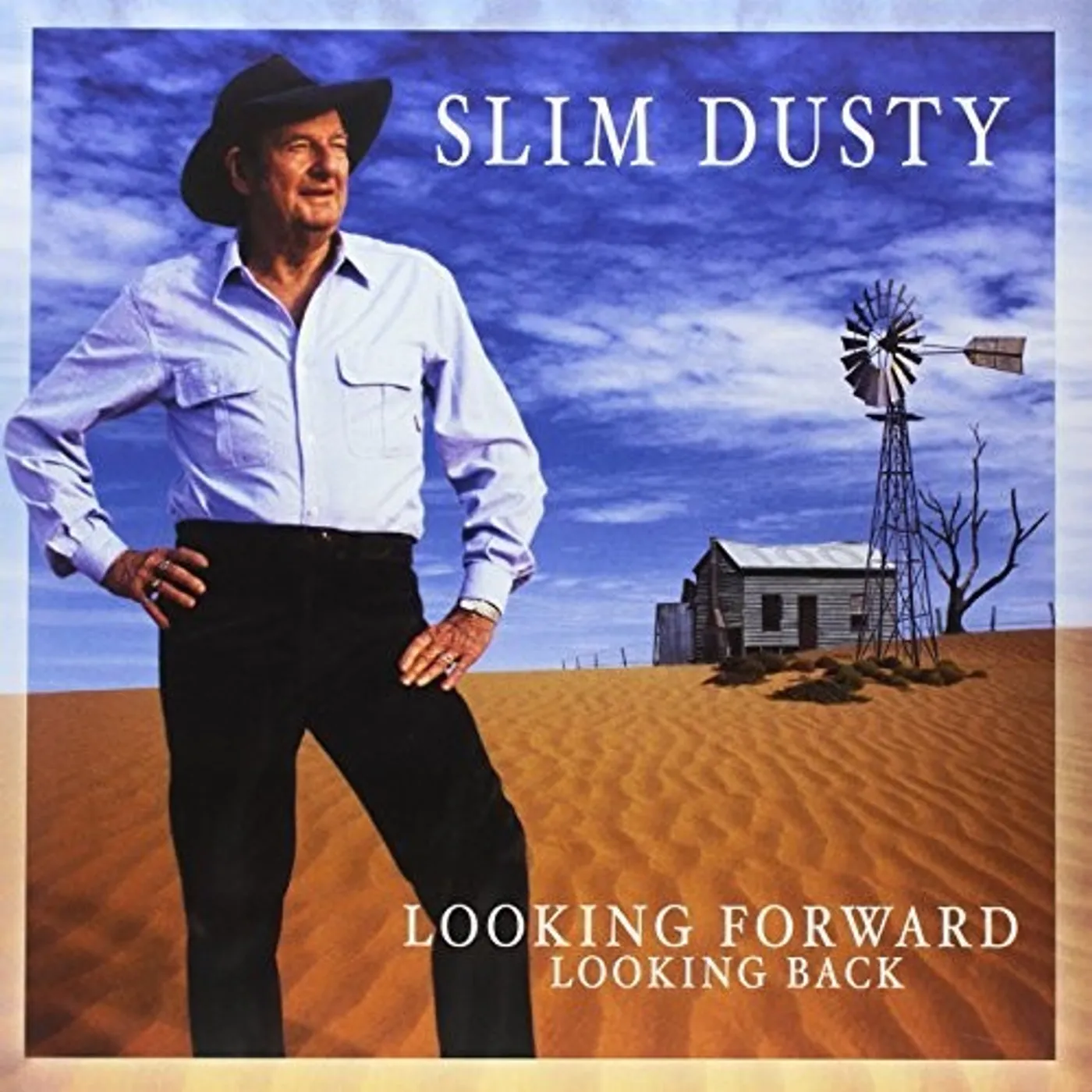 Slim Dusty LP Vinyl - Looking Forward Looking Back (Aus)