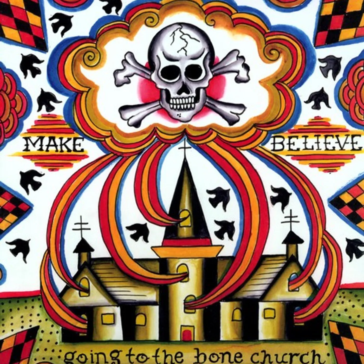 Make Believe LP Vinyl - Going To The Bone Church