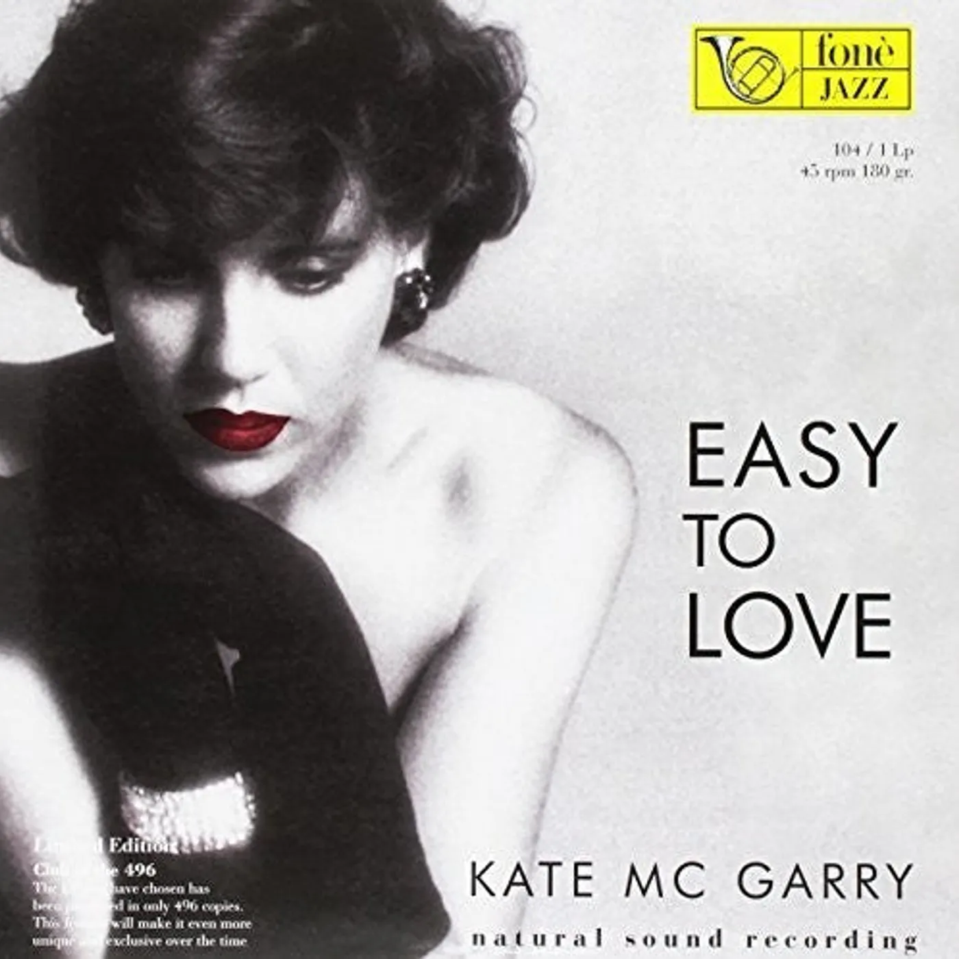 Mc Garry Kate LP Vinyl - Easy To Love (Ita)