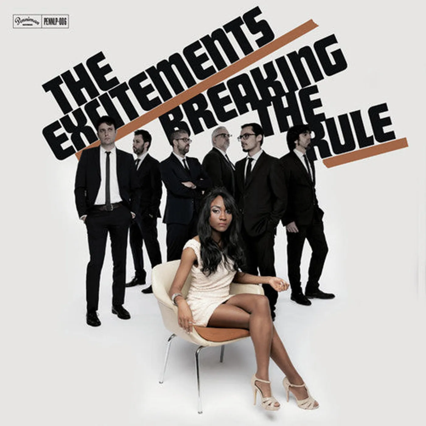 The Excitements LP Vinyl - Breaking The Rule