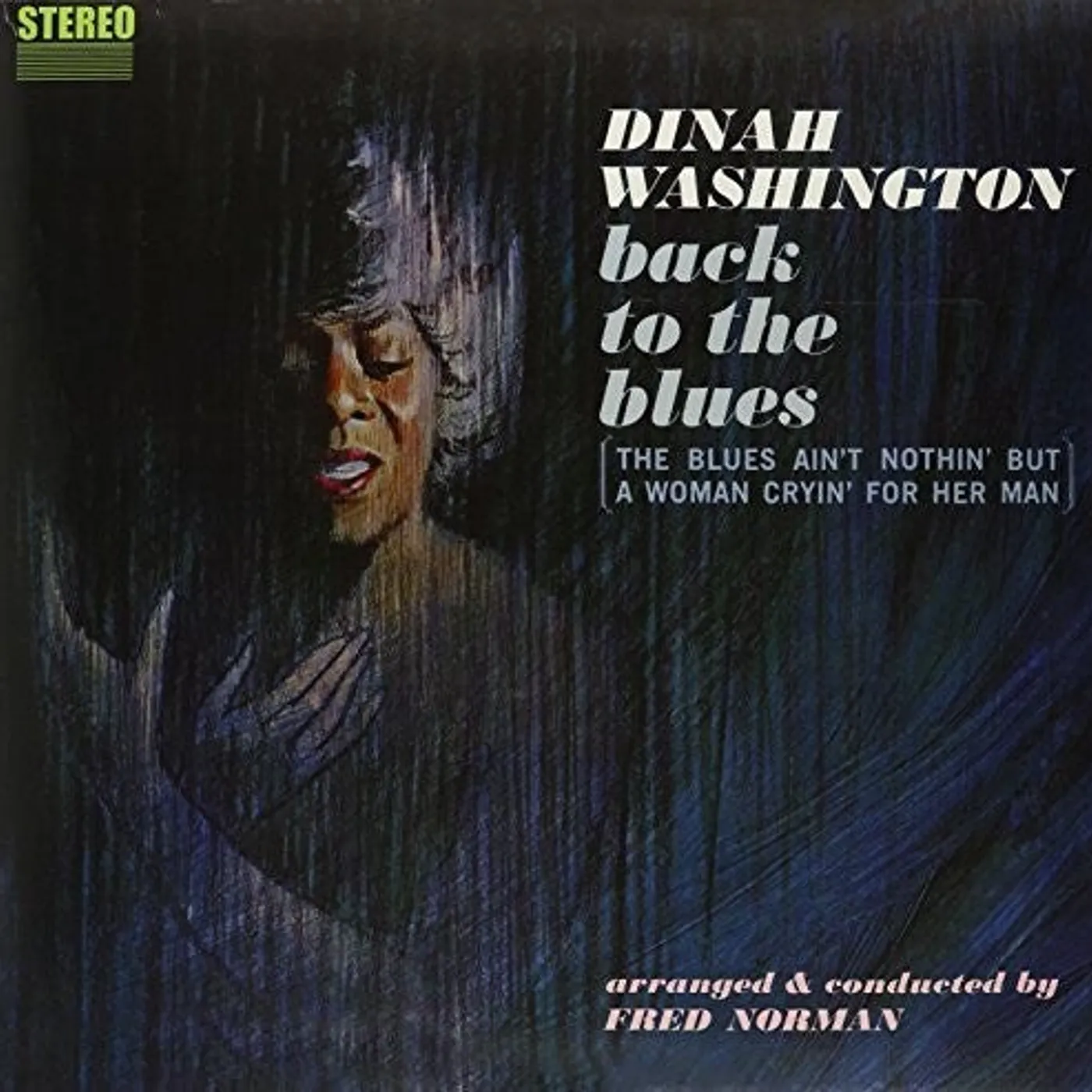Dinah Washington LP Vinyl - Back To The Blues (Ogv)