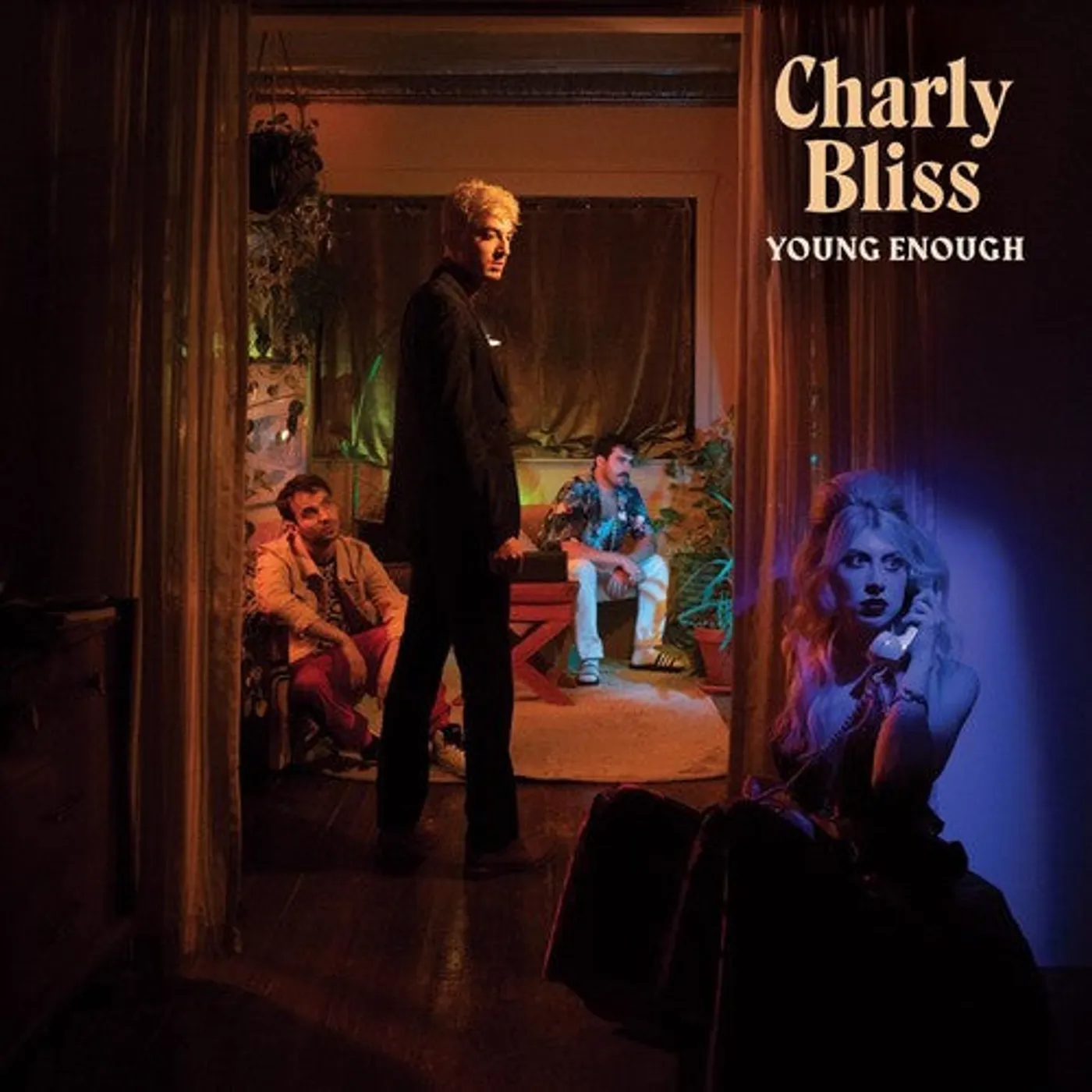 Charly Bliss LP Vinyl - Young Enough (Blue) (Coloured Vinyl)