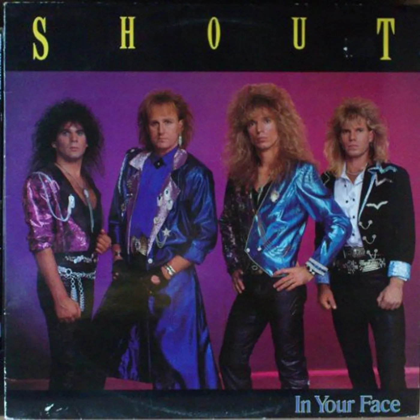 Shout LP Vinyl - In Your Face
