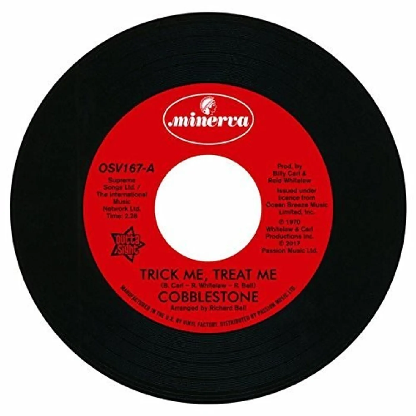 Cobblestone  LP Vinyl - Trick Me Treat Me / Rainmaker (Uk)