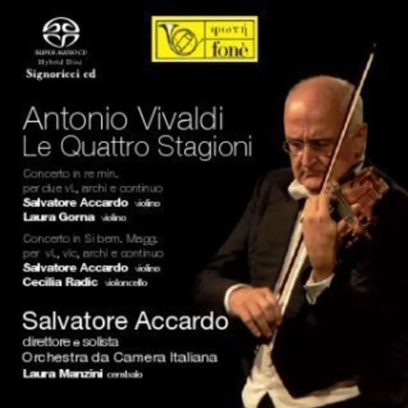 Salvatore Accardo LP Vinyl - Orchestra Da Camera Italiana (Ita)