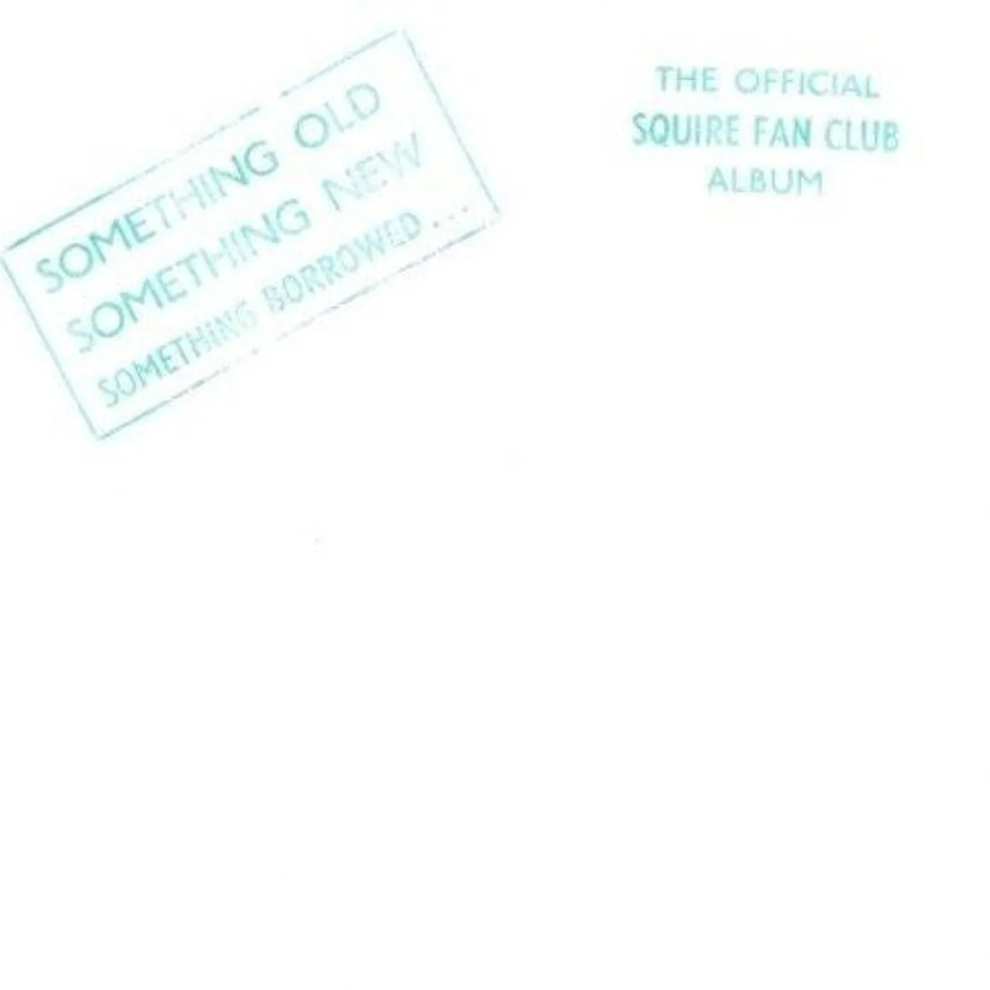 Squire LP Vinyl - Something Old Something New (Ita)