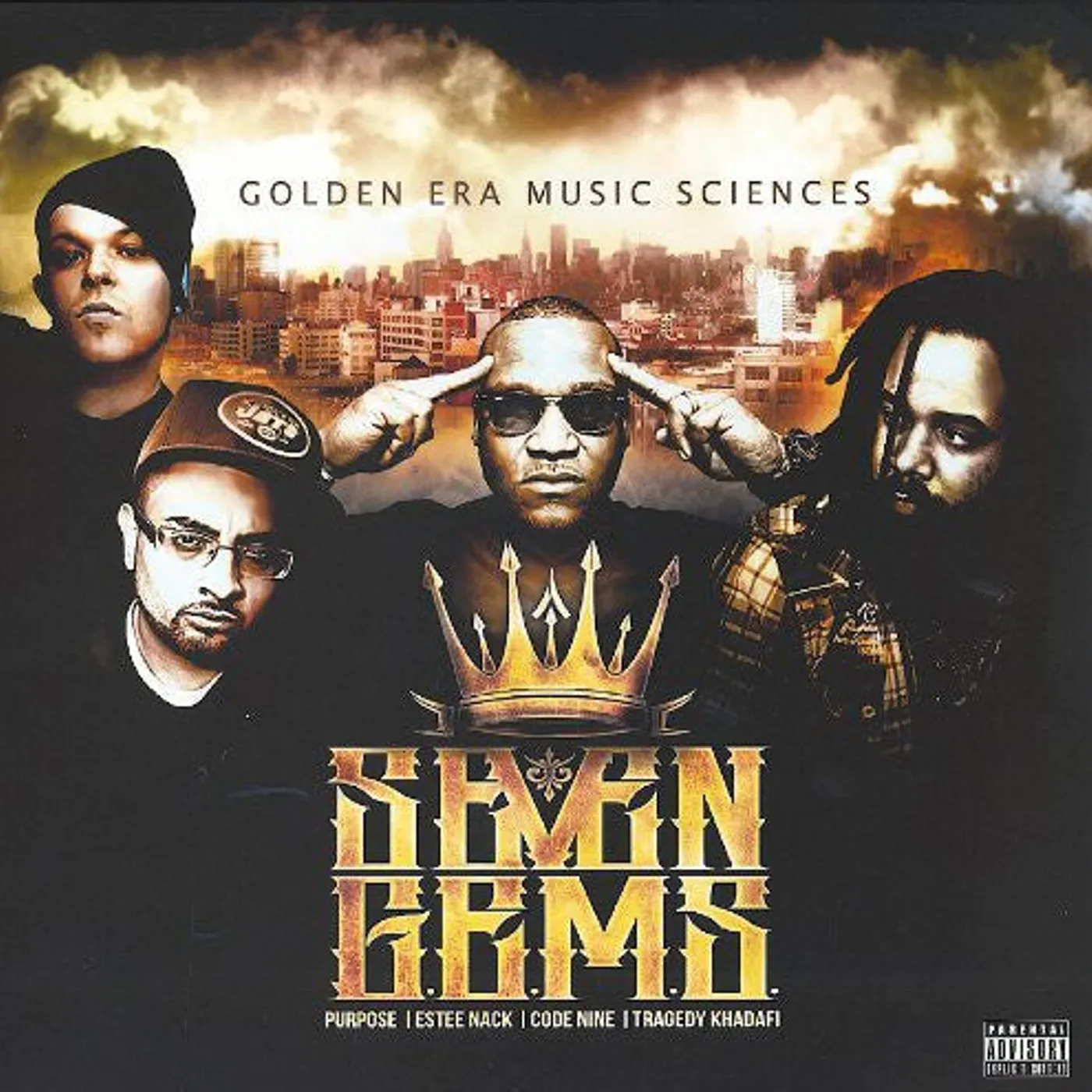 7 G.E.M.S. (Tragic Allies & Tragedy Khadafi) LP Vinyl - Golden Era Music Sciences