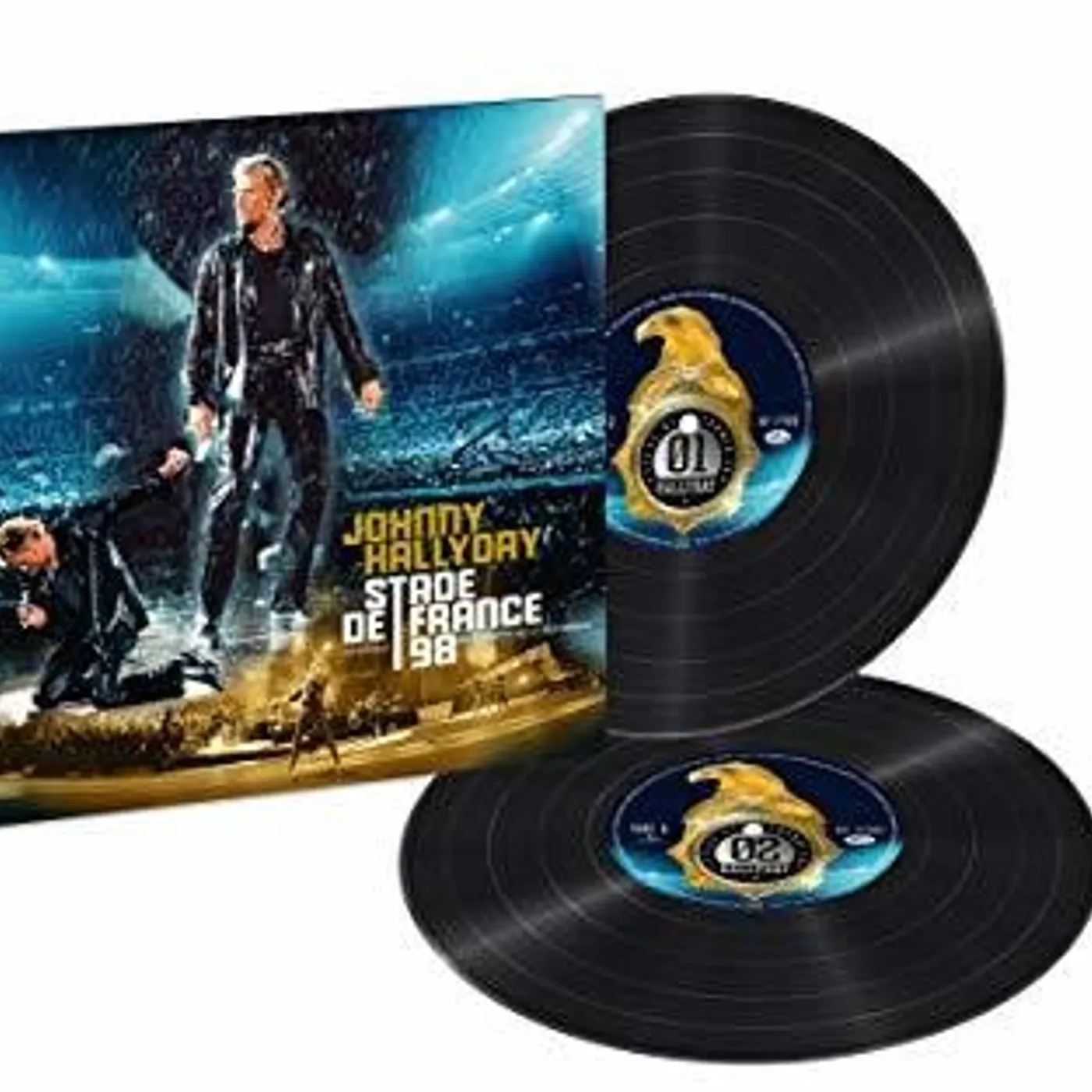 Johnny Hallyday LP Vinyl - Stade De France 98 (Can)