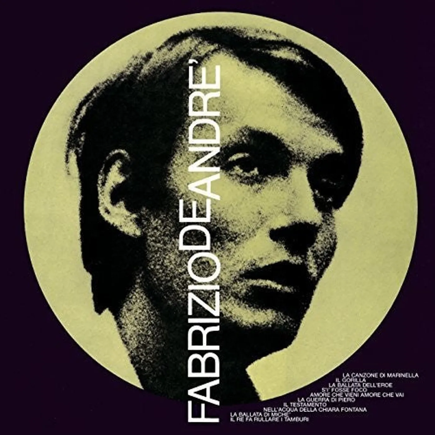 Fabrizio De André LP Vinyl - Volume 3 (Ita)