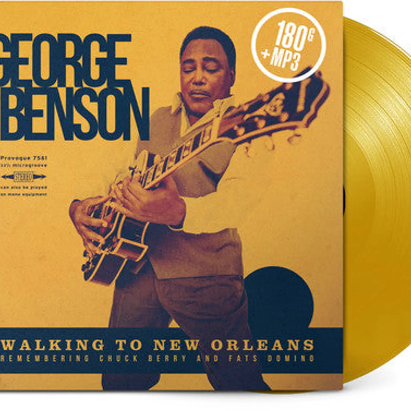 George Benson LP Vinyl - Walking To New Orleans (Coloured Vinyl) (Ylw)