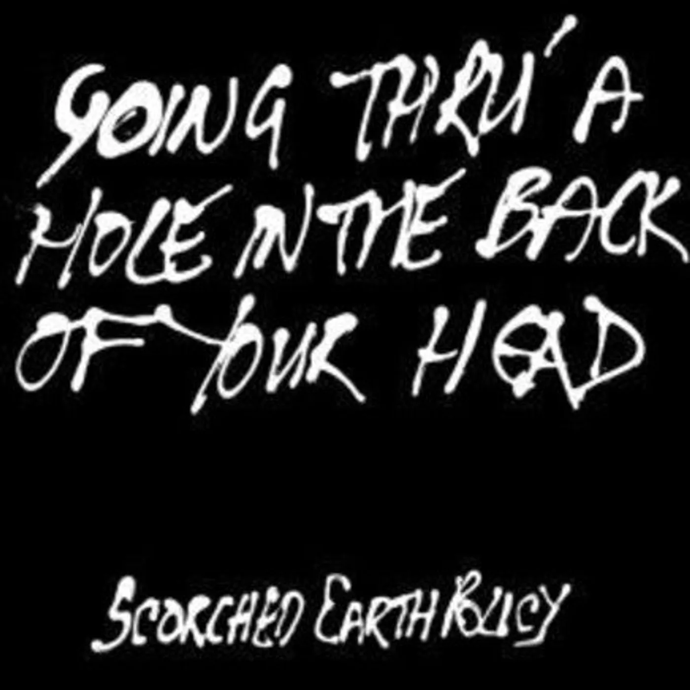 Scorched-Earth Policy LP Vinyl - Going Thru A Hole In The Back Of Your Head (Ltd)