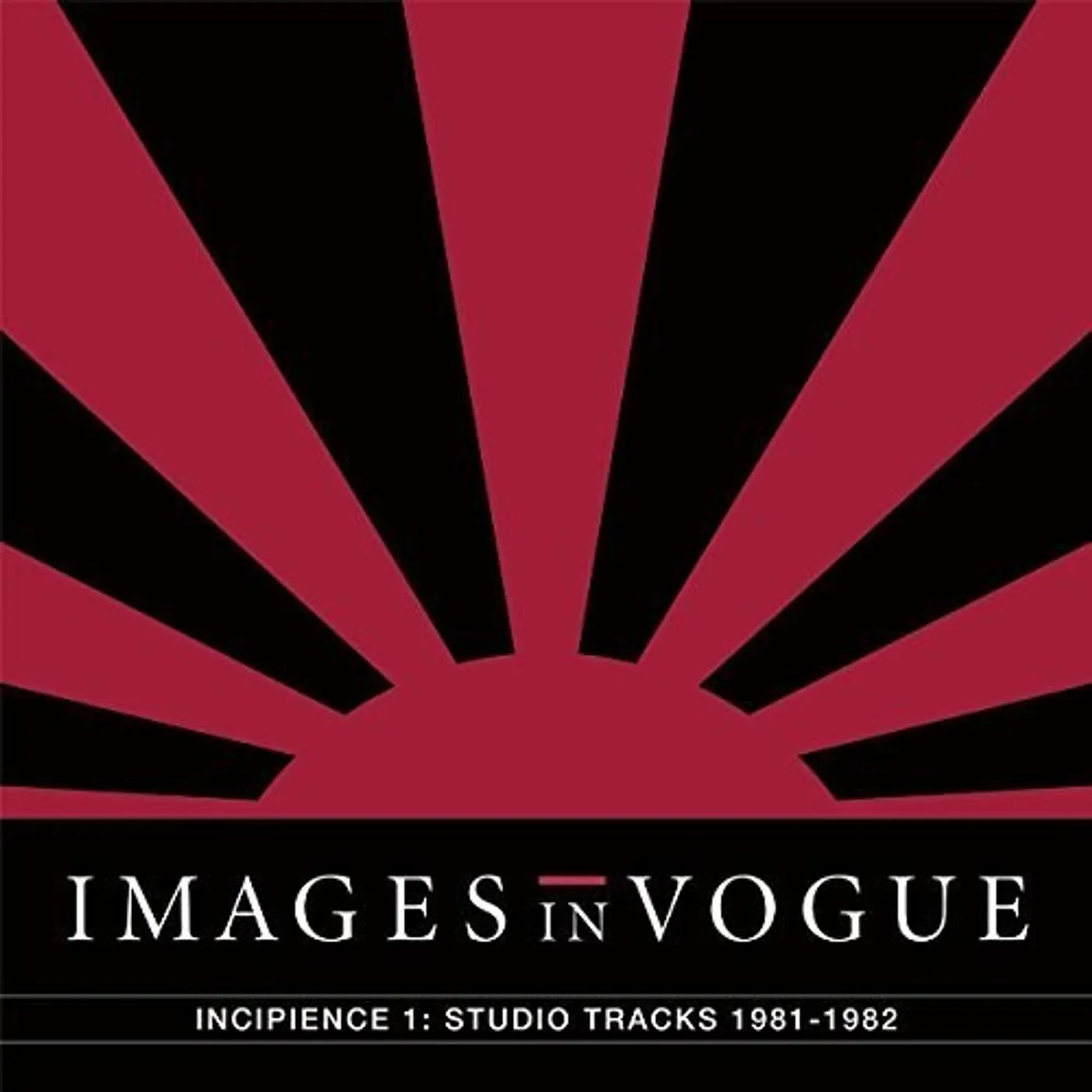 Images In Vogue LP Vinyl - Incipience 1: Studio Tracks 1981-1982 (Coloured Vinyl) (Red)