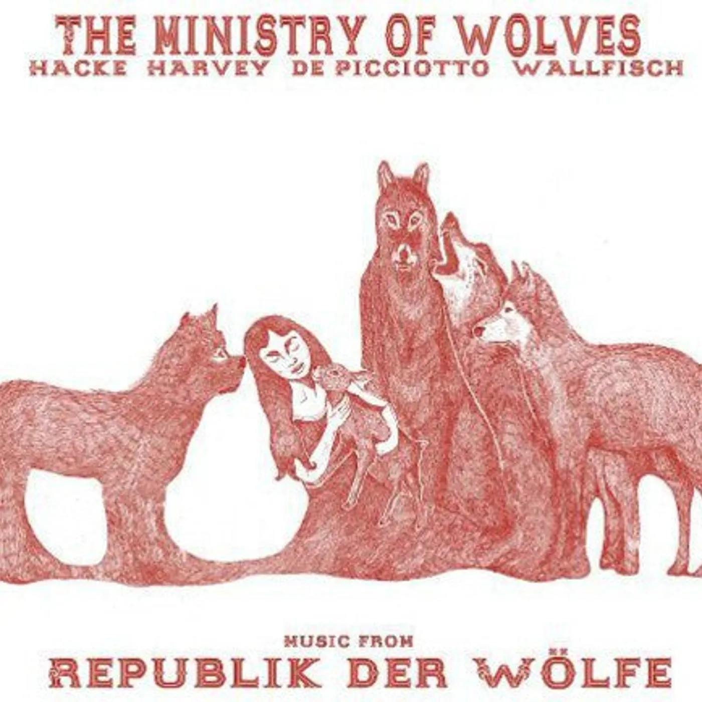 The Ministry Of Wolves LP Vinyl - Music From Republik Der Wolfe