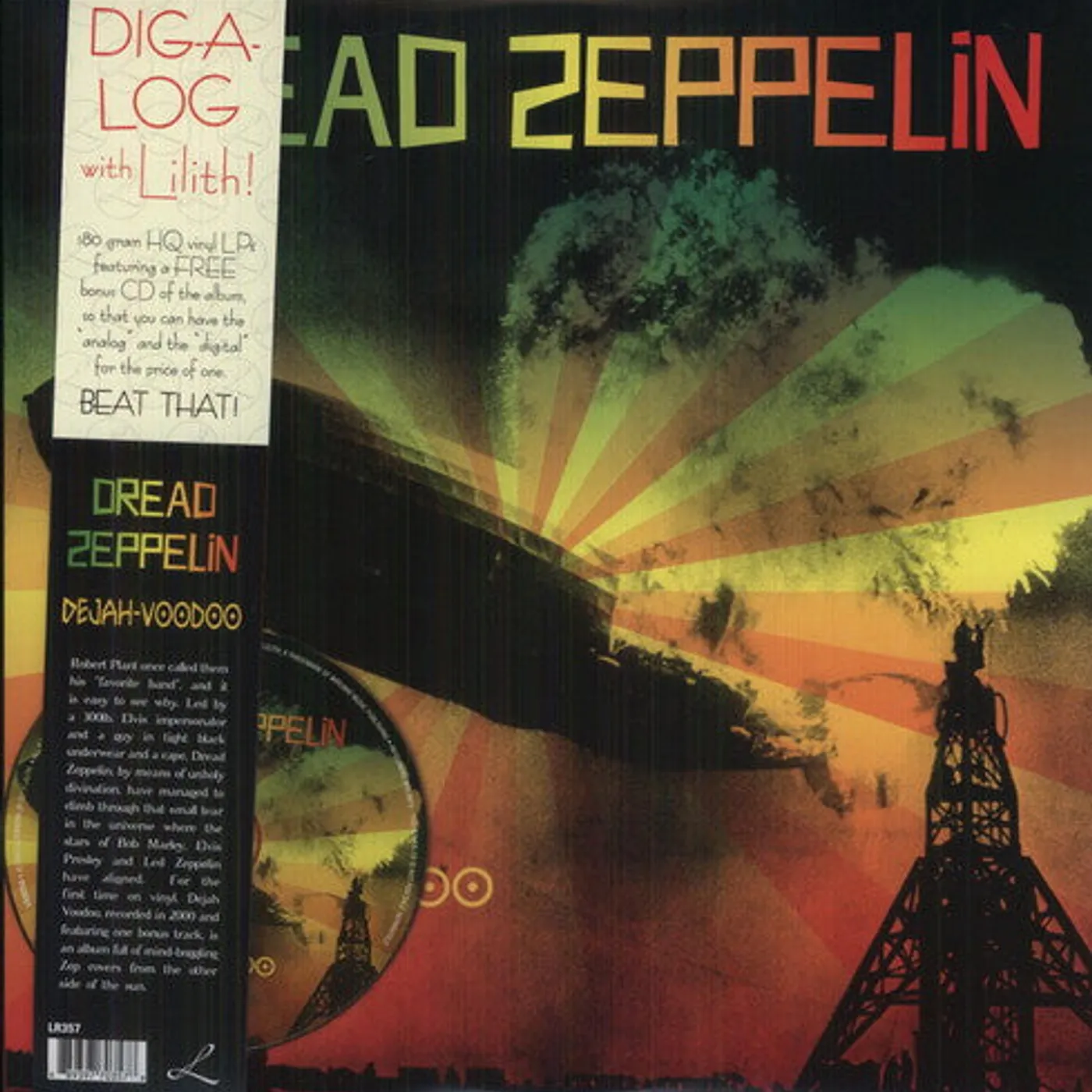 Dread Zeppelin LP Vinyl - Dejah Voodoo (W/Cd) (Ogv)