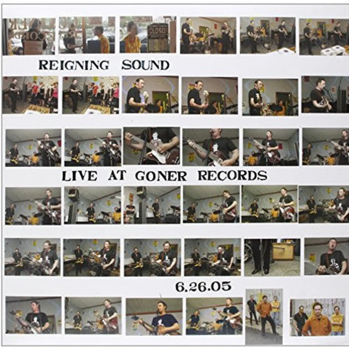 Reigning Sound LP Vinyl - Live At Goner Records