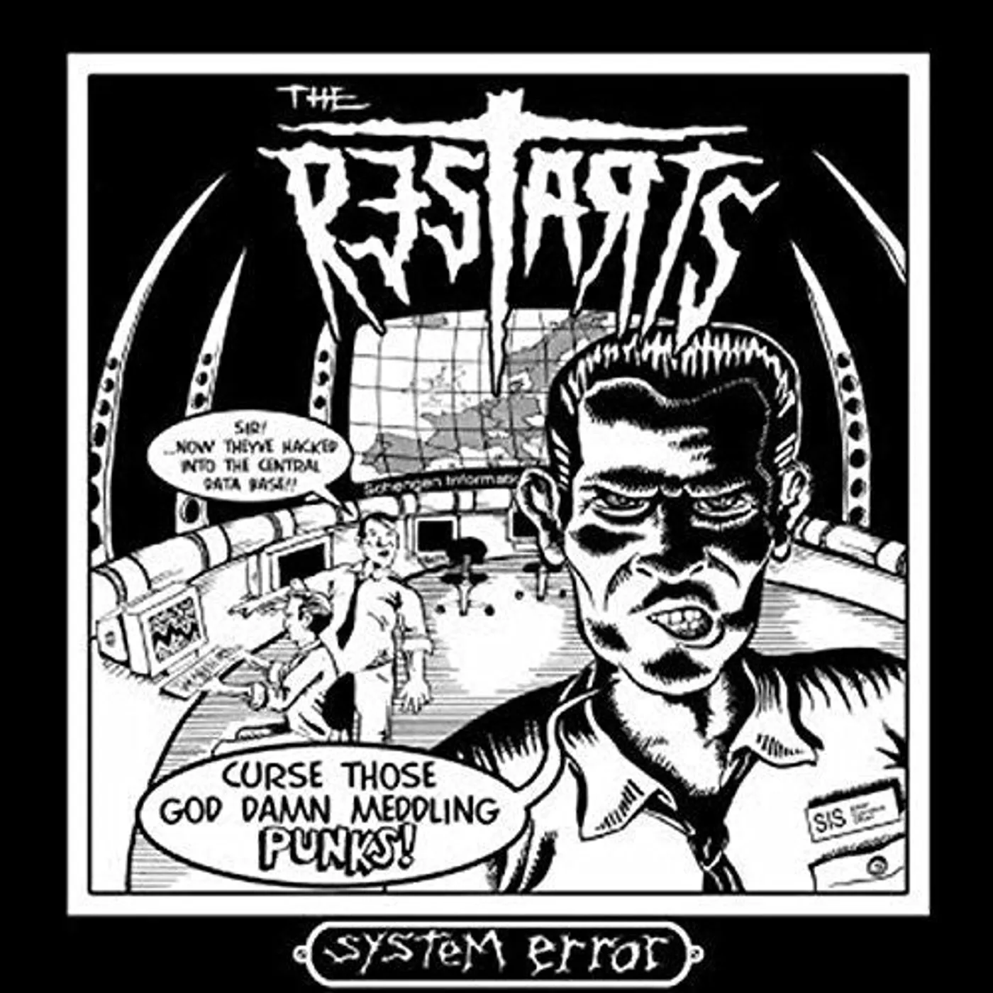 The Restarts LP Vinyl - System Error (Uk)