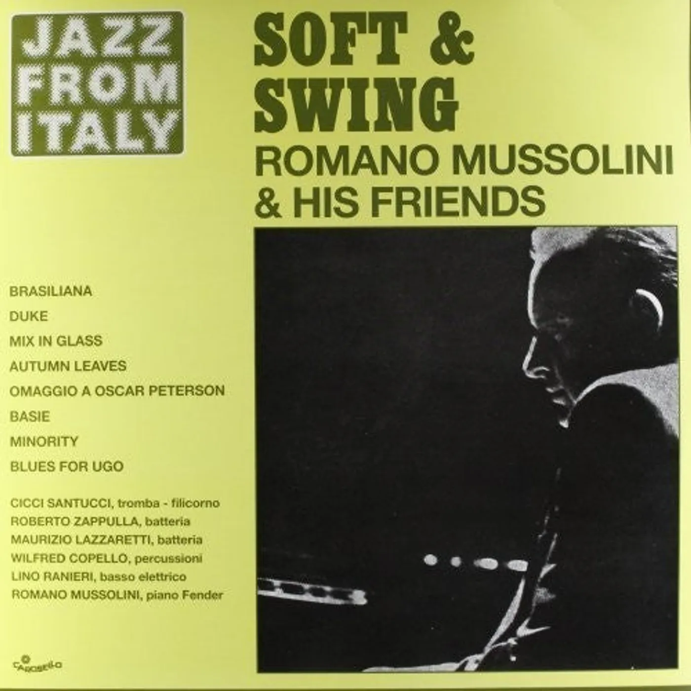 Romano Mussolini LP Vinyl - Soft & Swing (Ita)
