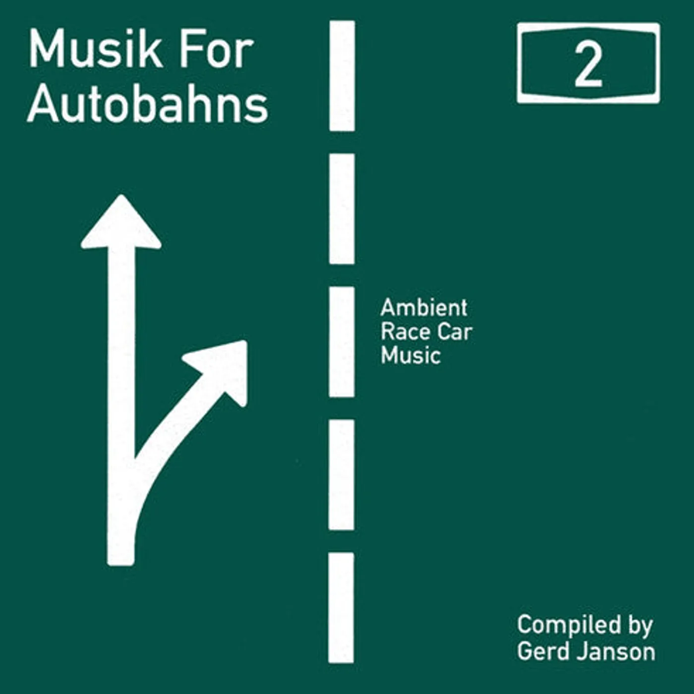 Gerd Janson LP Vinyl - Musik For Autobahns 2: Ambient Race Car Music