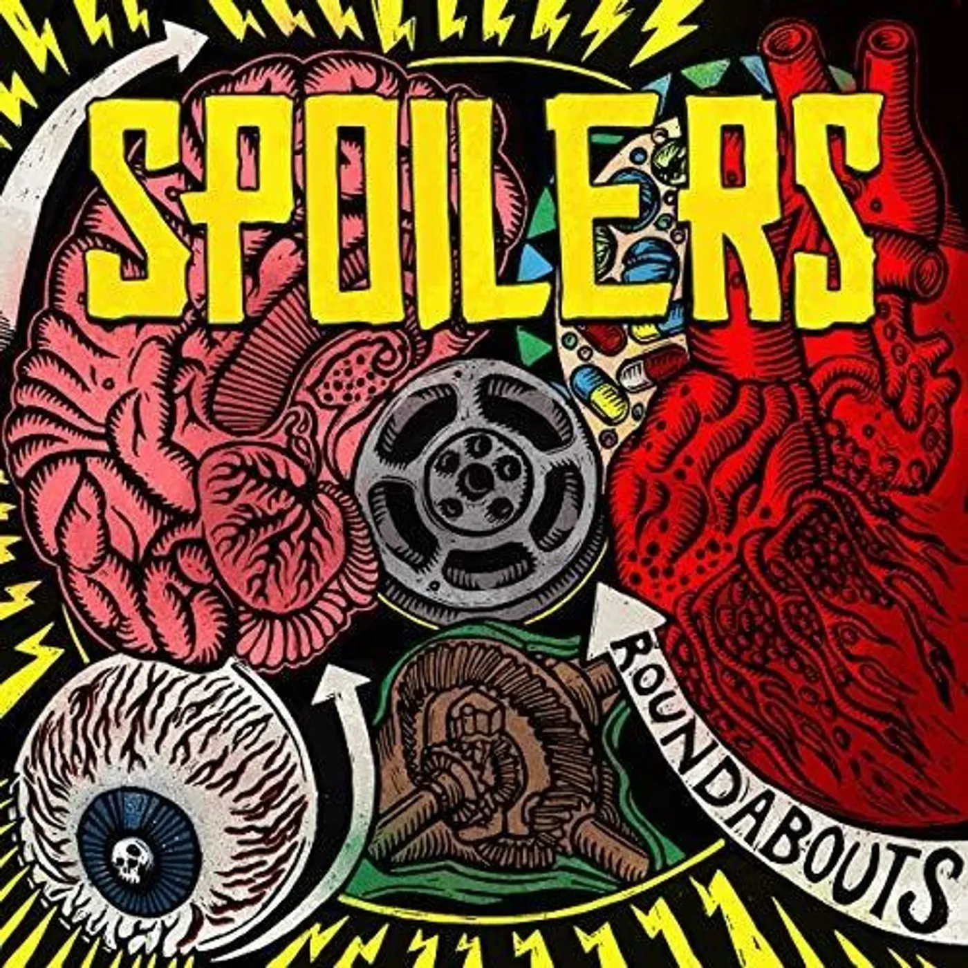 Spoilers LP Vinyl - Roundabouts (Blk) (Coloured Vinyl) (Ylw) (Uk)