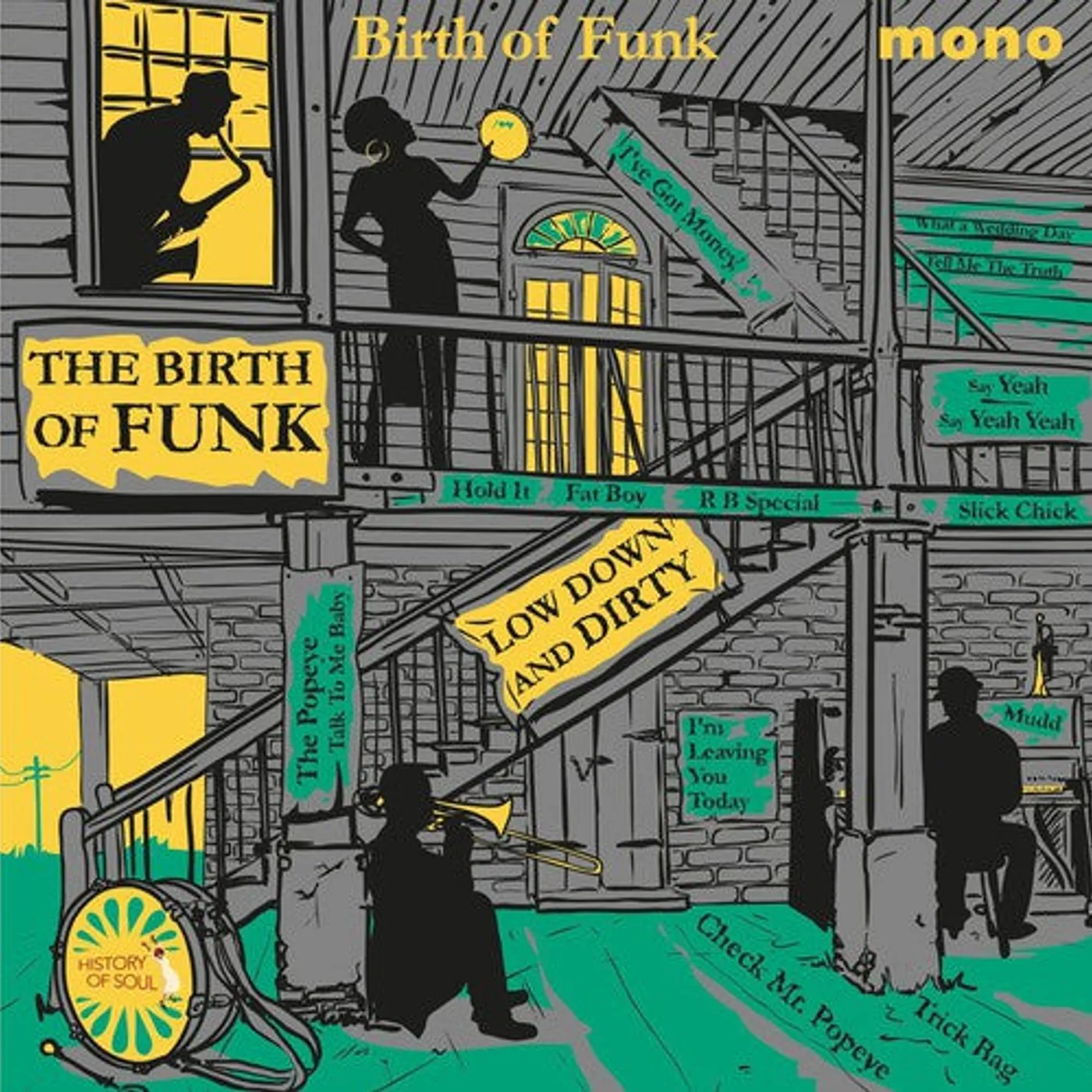 History Of Soul LP Vinyl - Birth Of Funk